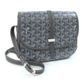 Goyard Belvedere Shoulder Bag BELVE3PMLTY51CG51P Gray Toile Leather Crossbody for Women