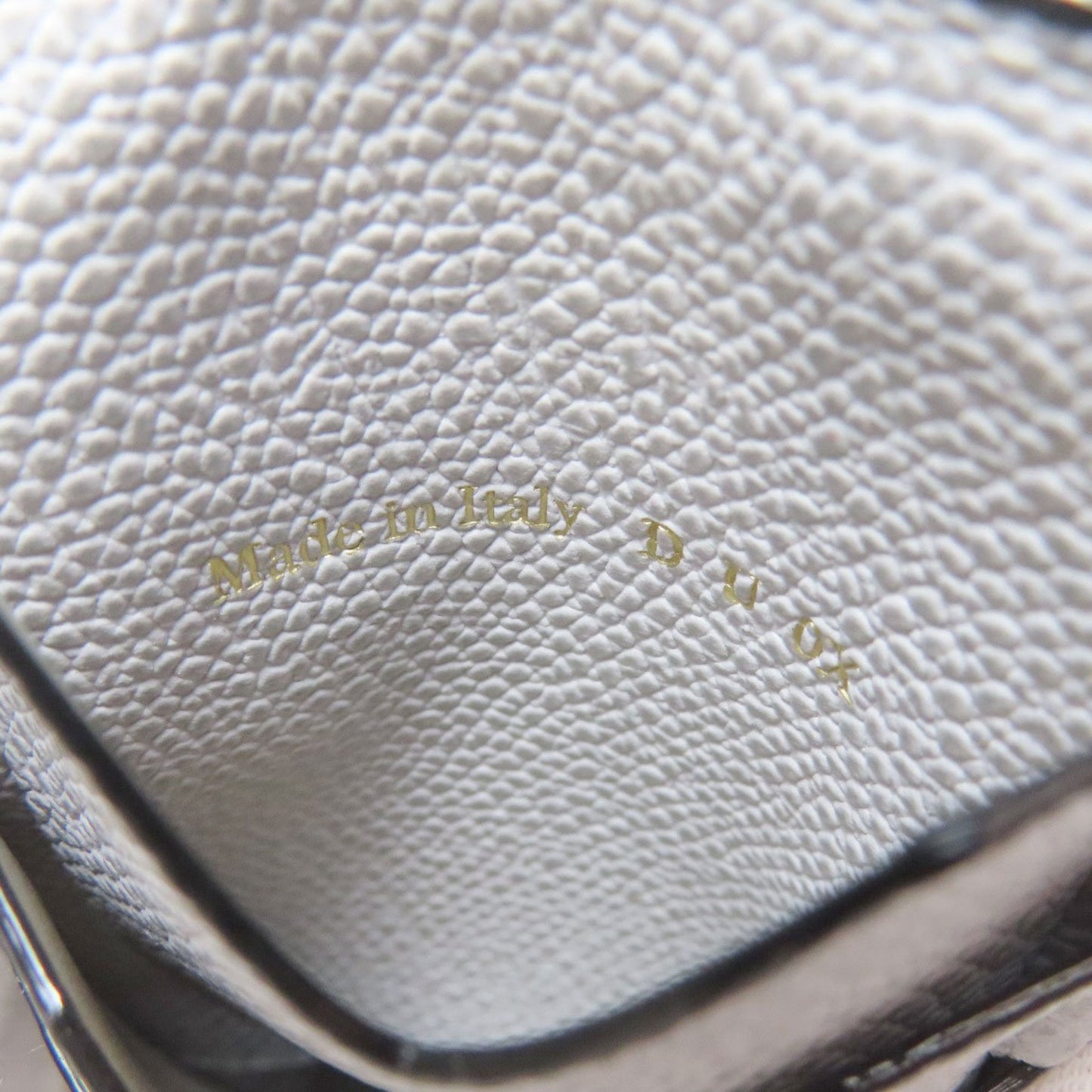 Valextra logo coin case leather women's