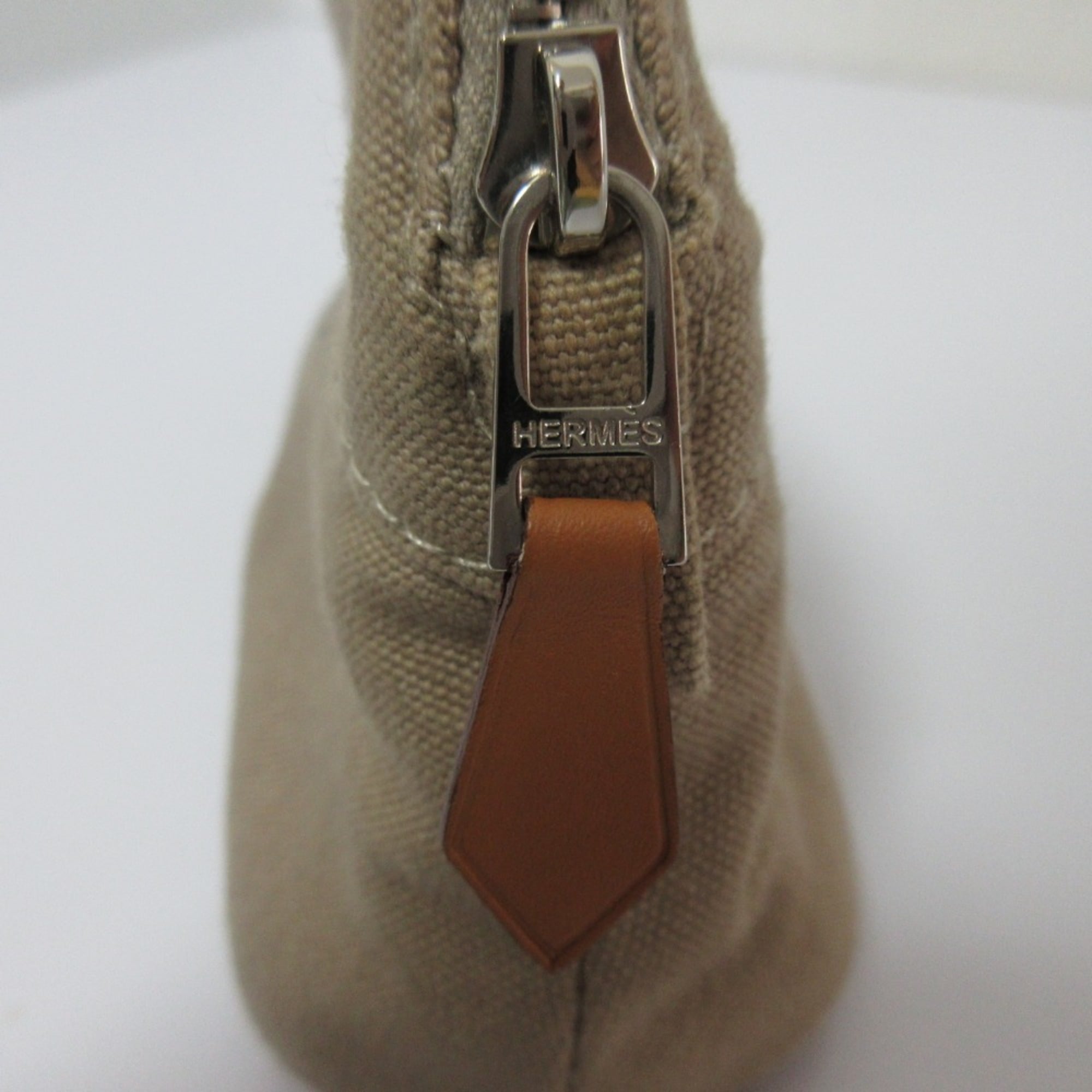 HERMES Bolide Pouch Mini Taupe Beige (Men's & Women's) — Like New