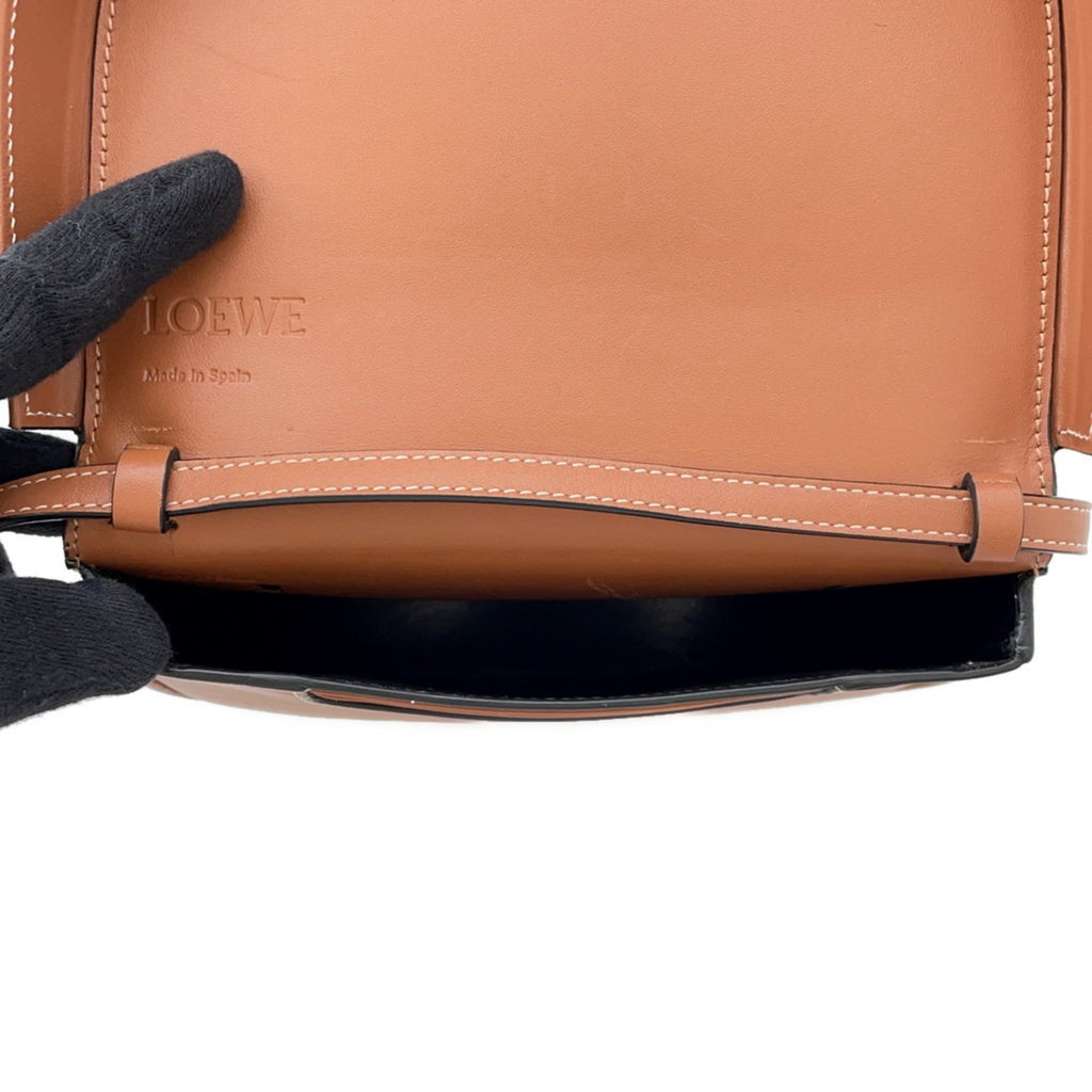LOEWE Anagram Shoulder Bag, Heel Leather