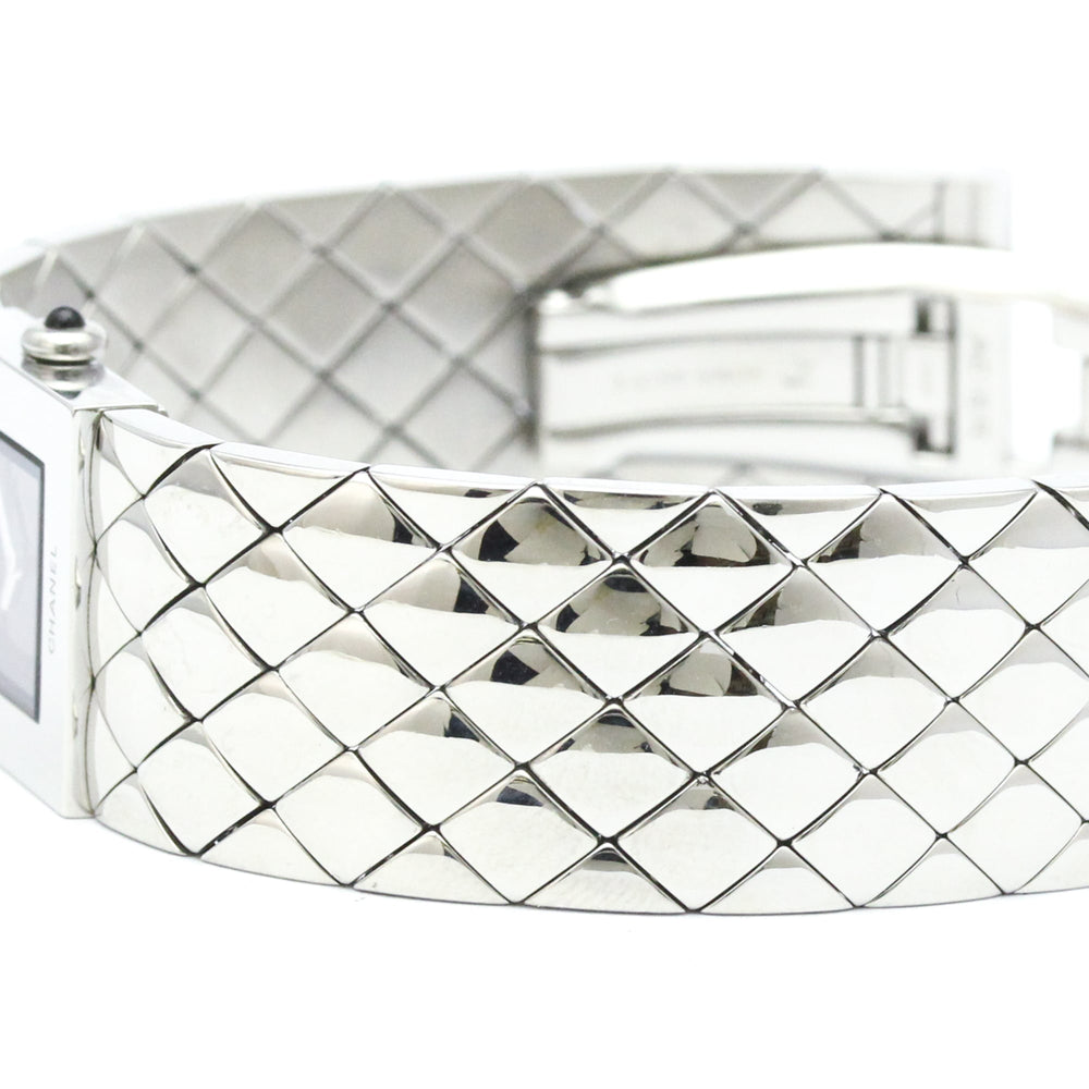 CHANEL Matelasse Stainless Steel Quartz Ladies Watch H0009 Polished — Very Good