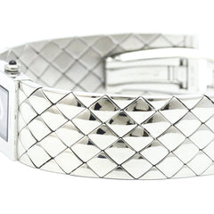 CHANEL Matelasse Stainless Steel Quartz Ladies Watch H0009 Polished — Very Good