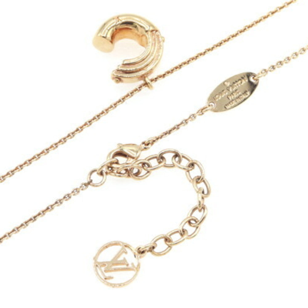 Louis Vuitton Necklace LV&ME C M61058 Gold Metal Pendant Women's Initial Alphabet LOUIS VUITTON — Like New