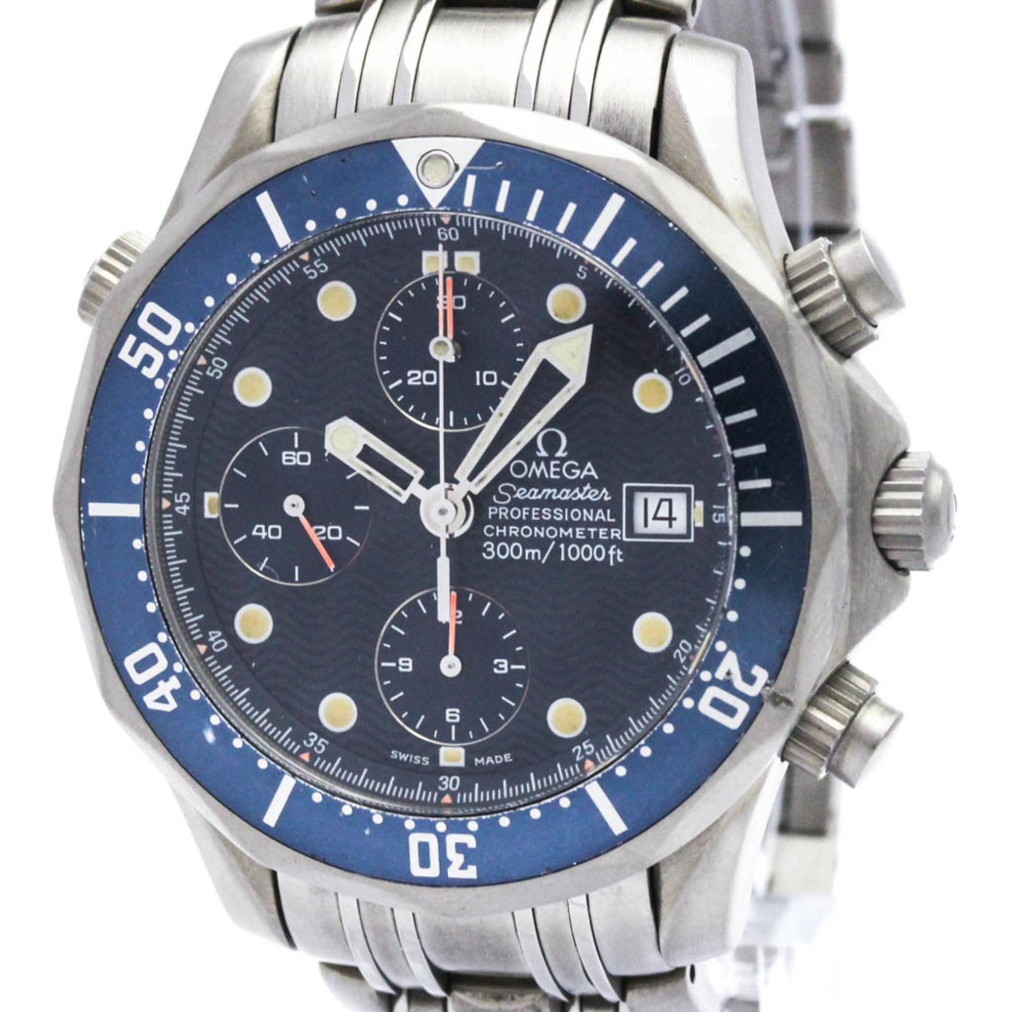OMEGA Seamaster Professional 300M Chronograph Watch 2298.80 Polished — Very Good