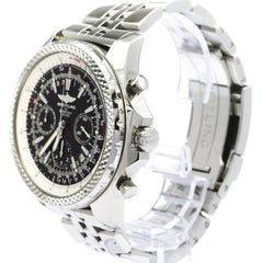 BREITLING Bentley Motors Steel Automatic Mens Watch A25362 Polished — Very Good