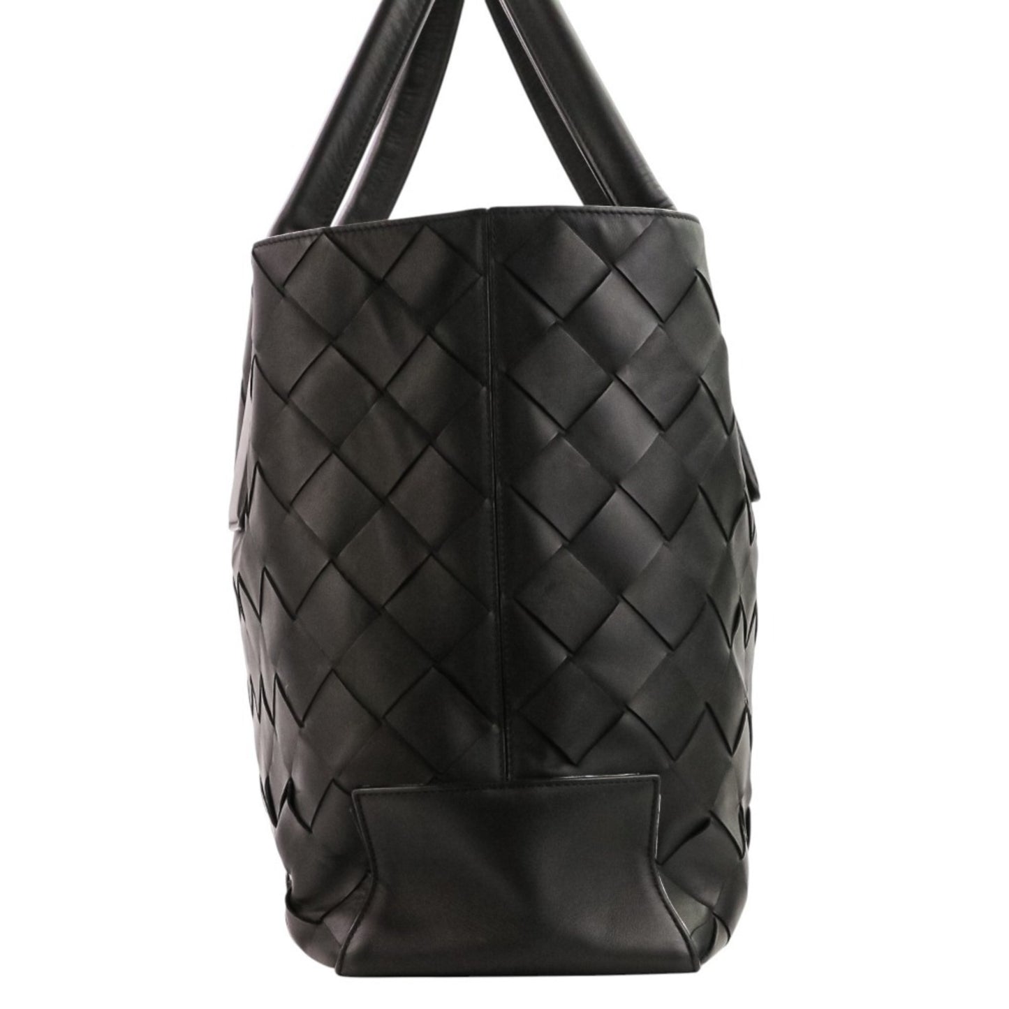 BOTTEGA VENETA Maxi Intrecciato Tote Bag 629888 Black Men's