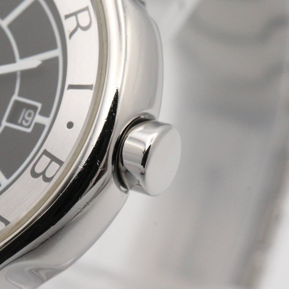 Bulgari BVLGARI Solo Tempo Watch, Stainless Steel, Women's, Black, ST29S — Very Good