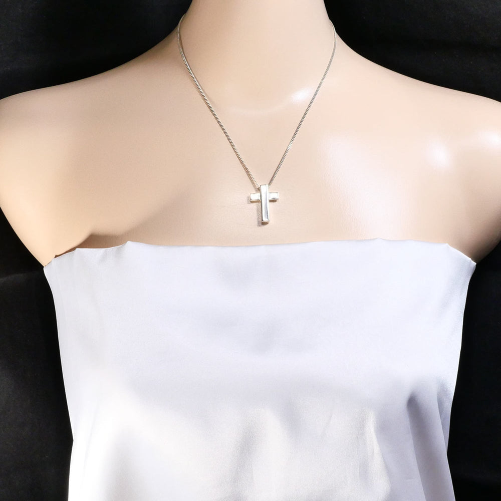 Gucci silver necklace, total weight 8.0g, 41cm, like new — Like New
