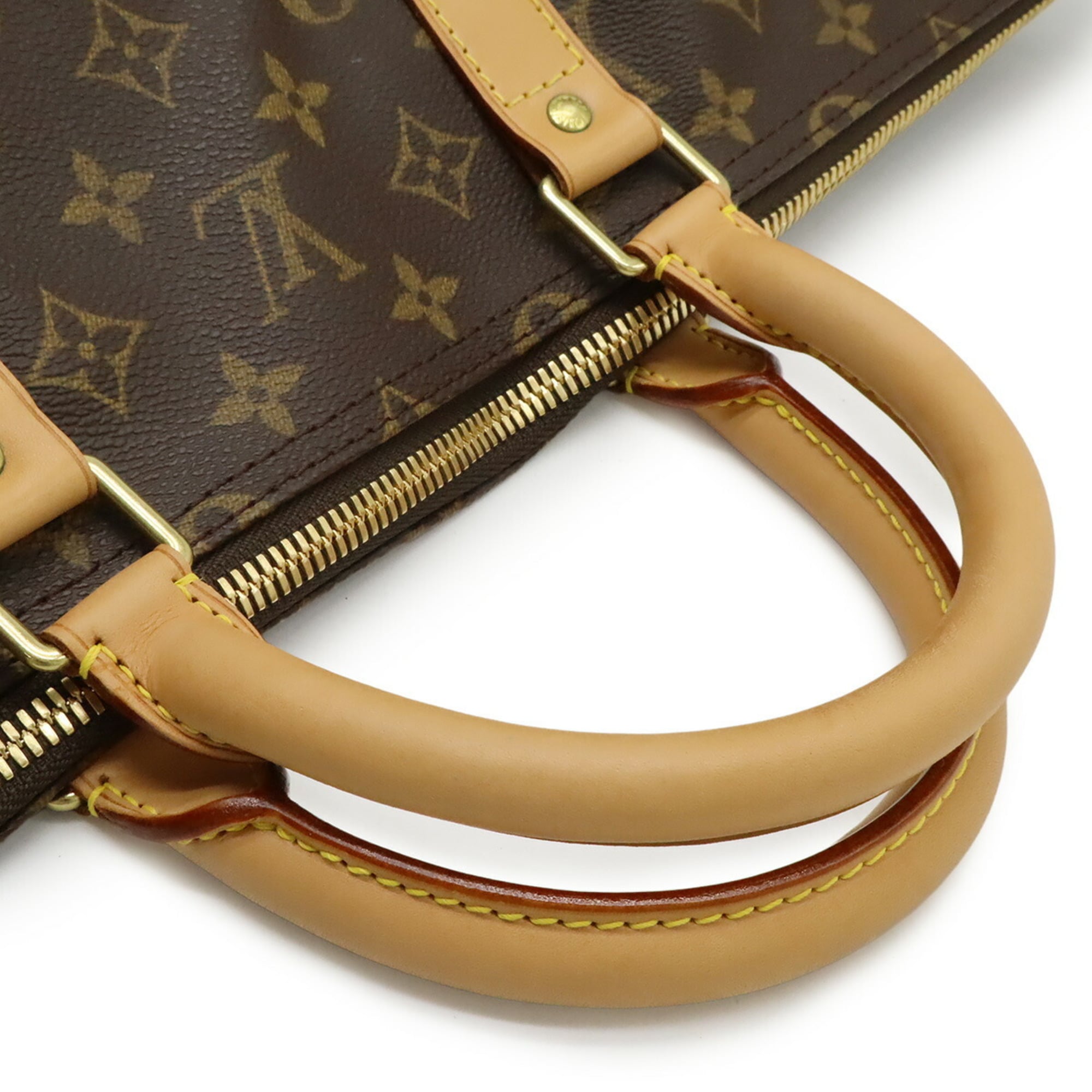 LOUIS VUITTON Monogram Keepall 55 Boston Bag, Handbag, Travel M41424