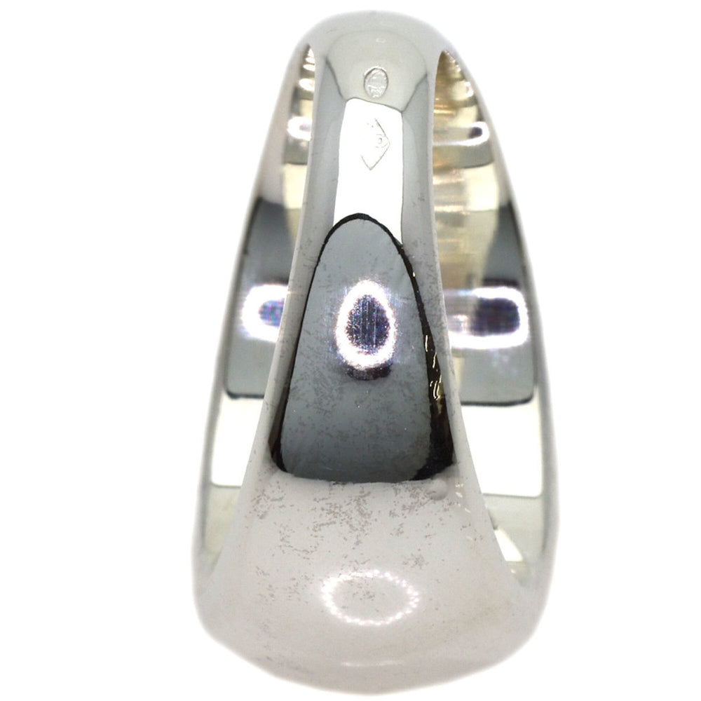 Hermes Sellier Clou de Selle Ring, 18K Yellow Gold/Silver, Women's — Like New