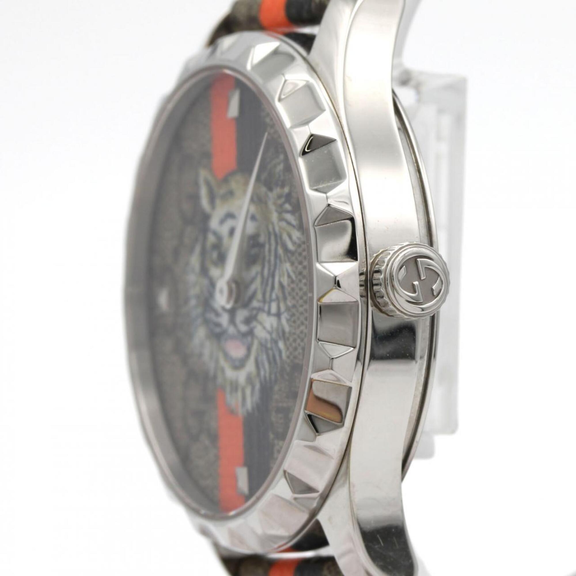 Gucci G-Timeless 126.4 YA1264186 Stainless Steel Quartz Watch — Very Good