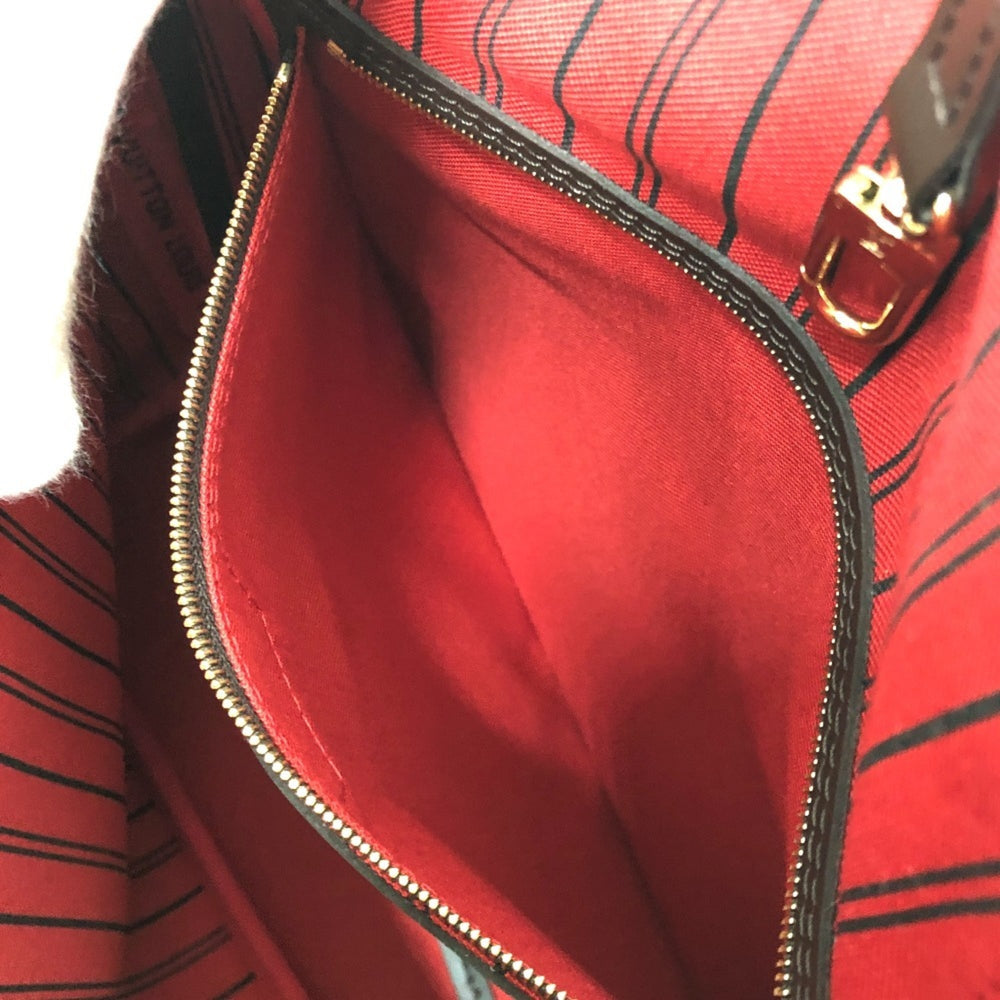 LOUIS VUITTON Louis Vuitton N40599 Neverfull MM Tote Bag Damier Canvas Women's Ebene Brown — New - Store Return