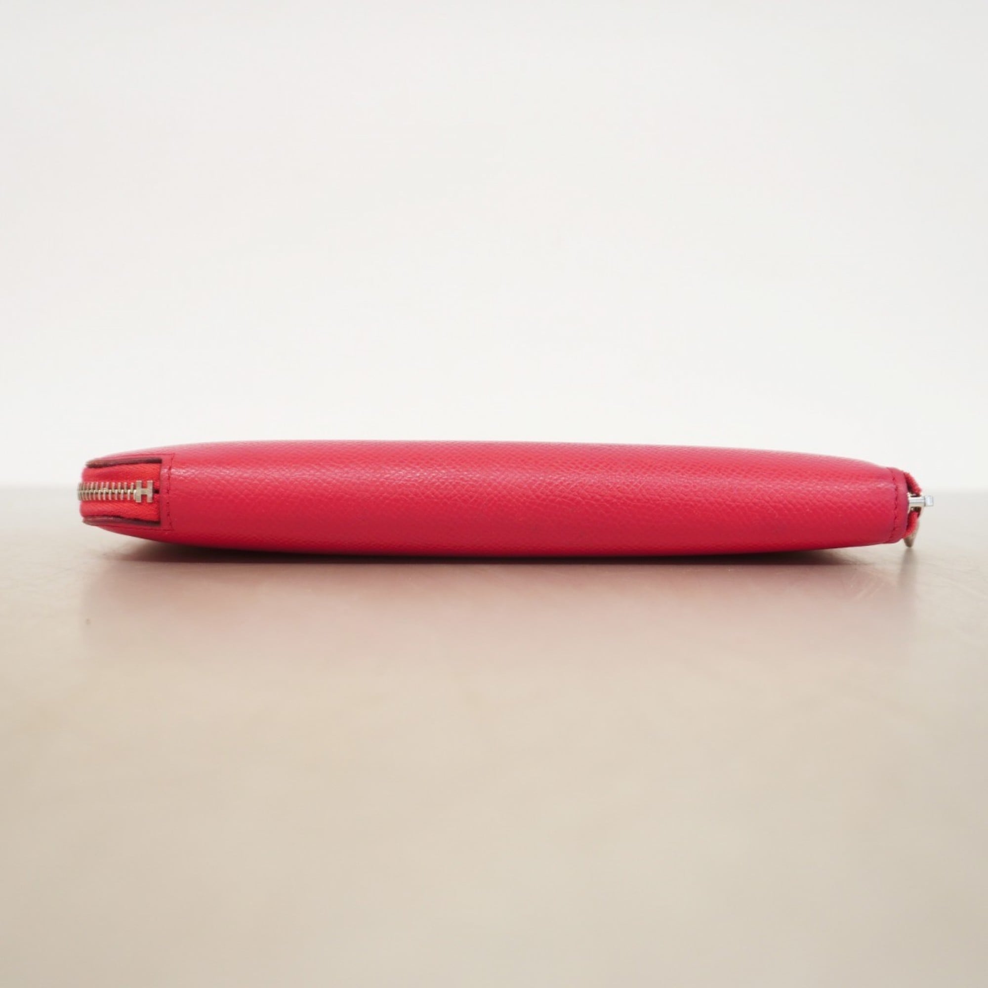 Hermes Hermès Azap Long Silk In Epsom Rose Extreme Wallet, Women's, P2153159