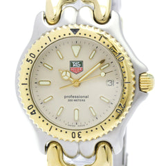 TAG HEUER Sel 200M Gold Plated Steel Mid Size Watch S95.713 — Very Good