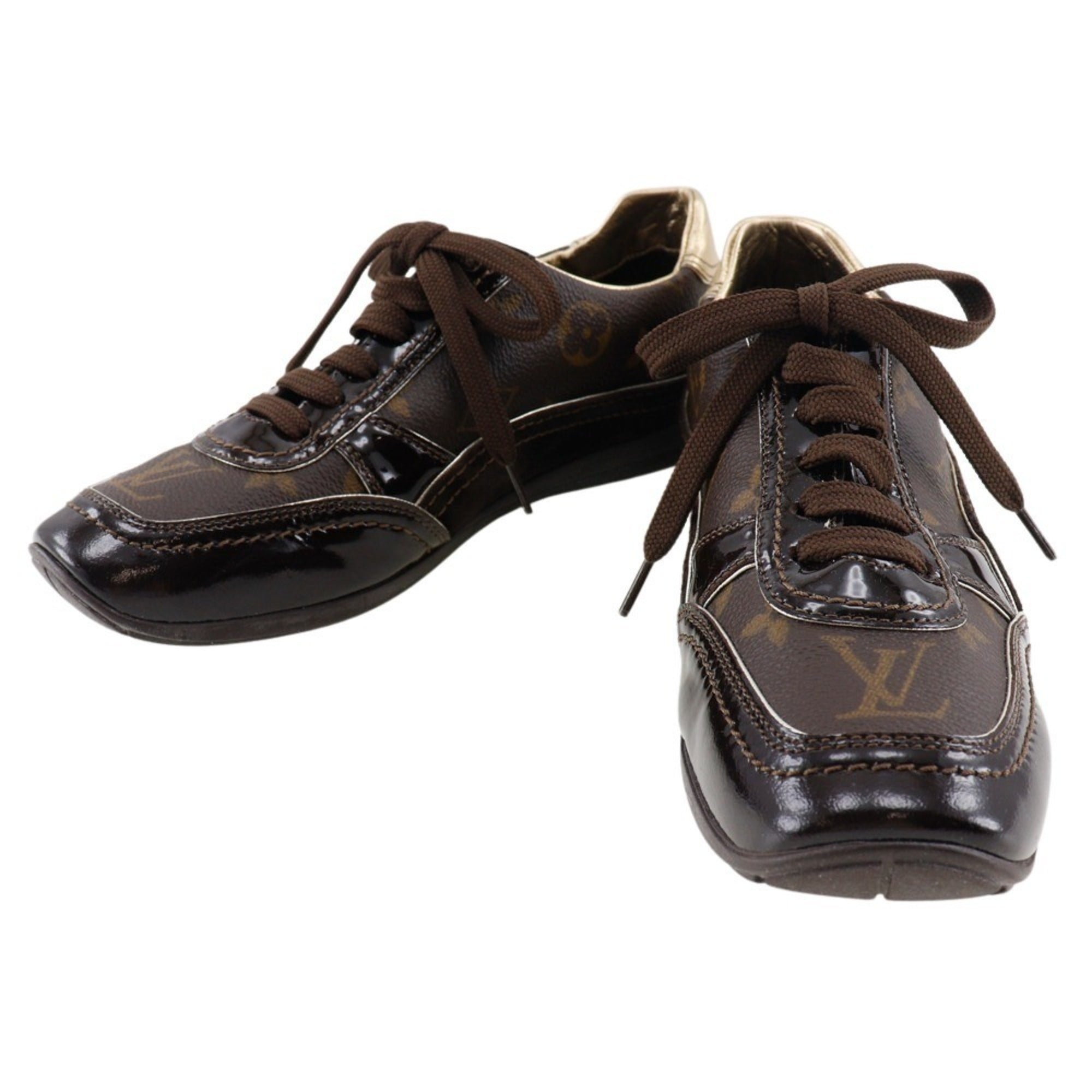 Louis Vuitton LOUIS VUITTON Sneakers Monogram Canvas Women's