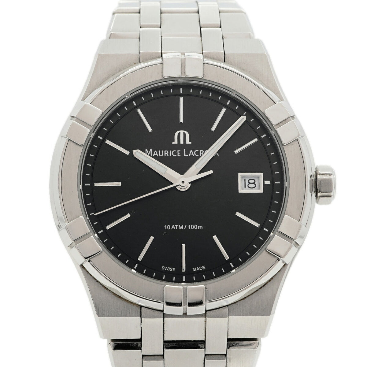 Maurice Lacroix Aikon AI1108 Black Dial Men's Watch — Good