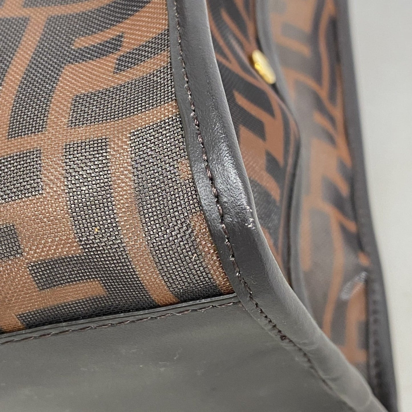 Fendi Defender Handbag Brown Women's P1863895