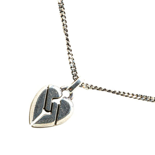 Gucci Knot Heart Pendant Necklace 313463 SV925 Silver Women's GUCCI