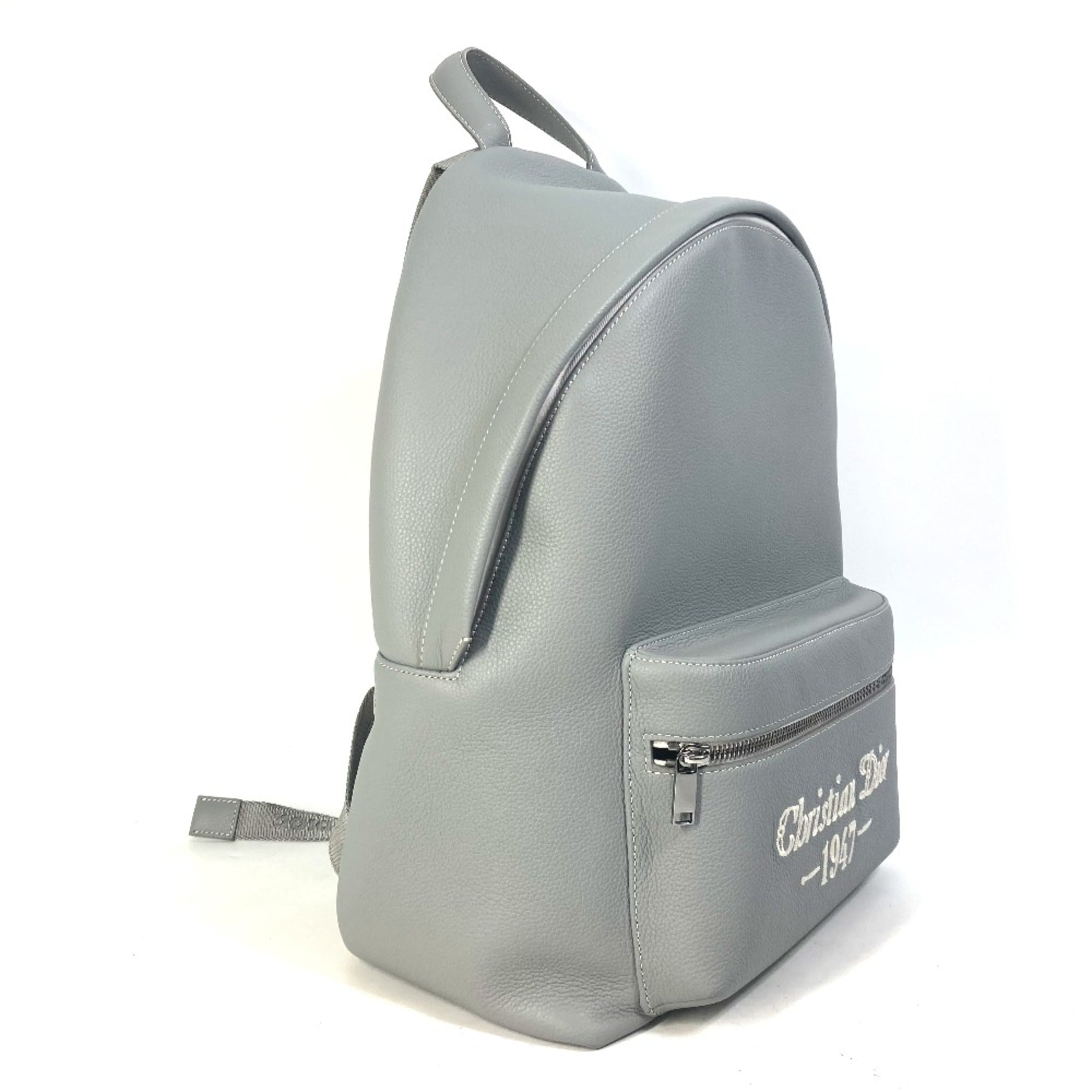 CHRISTIAN DIOR 1ESBA088NFS rider Bag Backpack gray — Like New