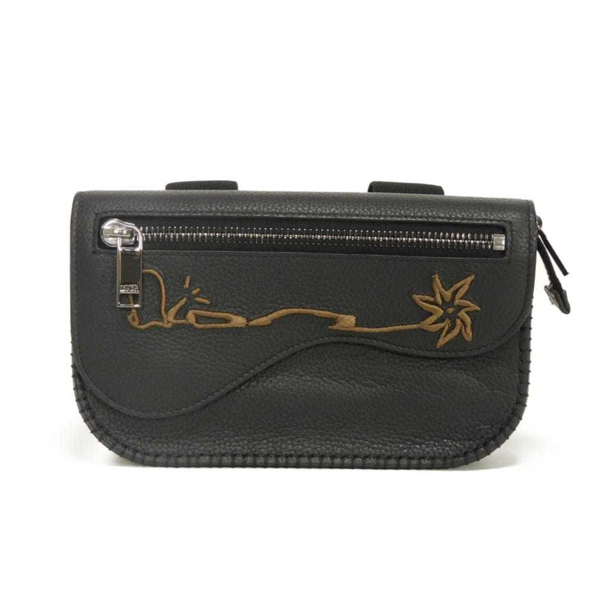 Christian Dior Dior Cactus Jack Saddle Arm Pouch with Logo Embroidery, 3-Way, Travis Scott Design, 2ADCA390SOT_H03E, Men's Bag — Like New