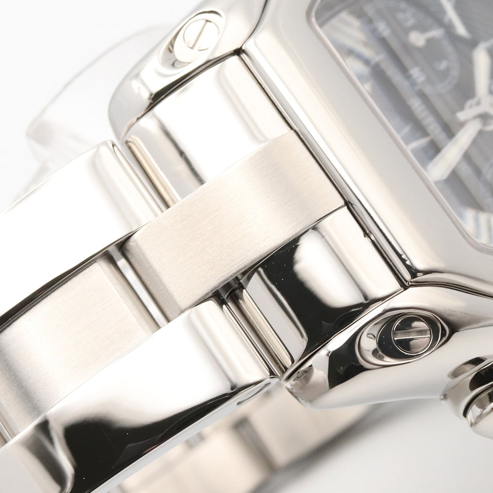 Cartier Roadster Chronograph XL Watch, Stainless Steel, Men's, Black (W62020X6) — Very Good