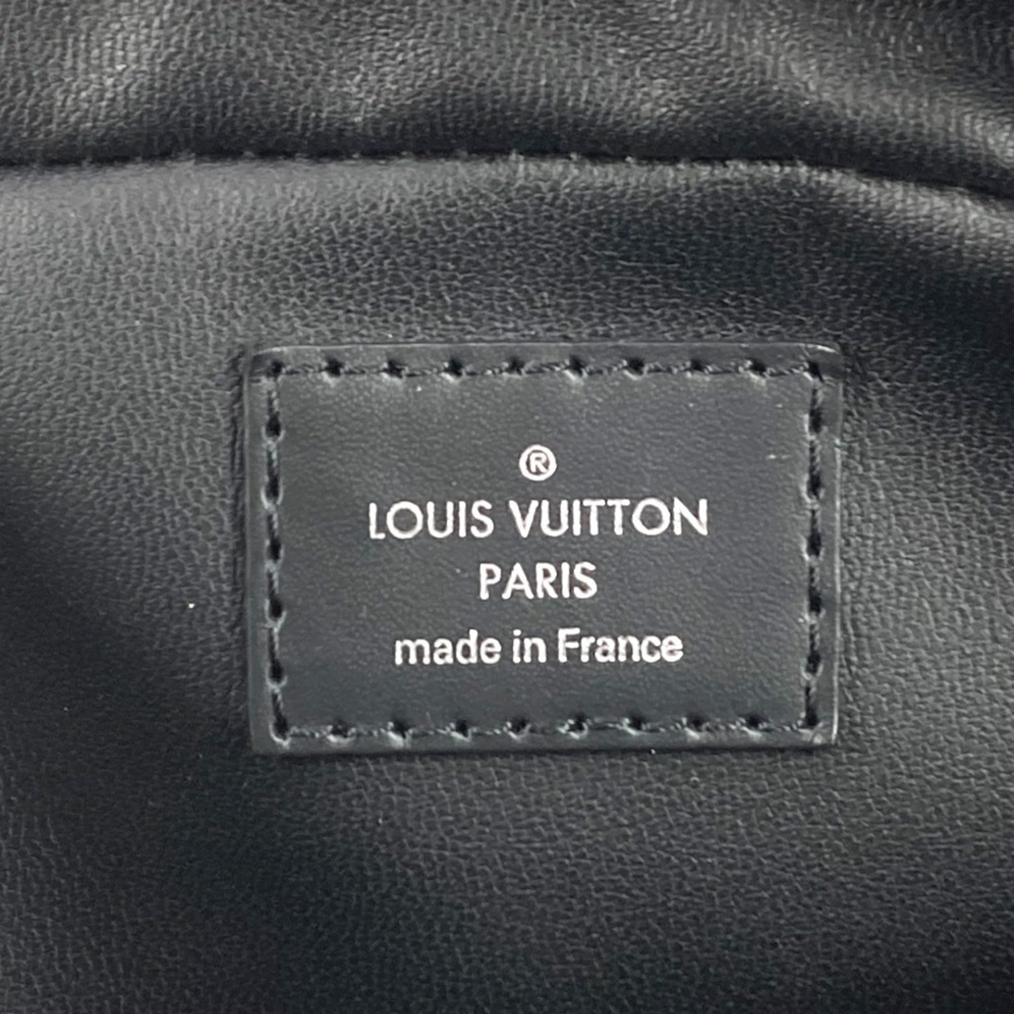 LOUIS VUITTON M43384 Monogram Eclipse True Toilette PM Second Bag Clutch Multi-Pouch Pouch Canvas Men's Women's Black — Like New