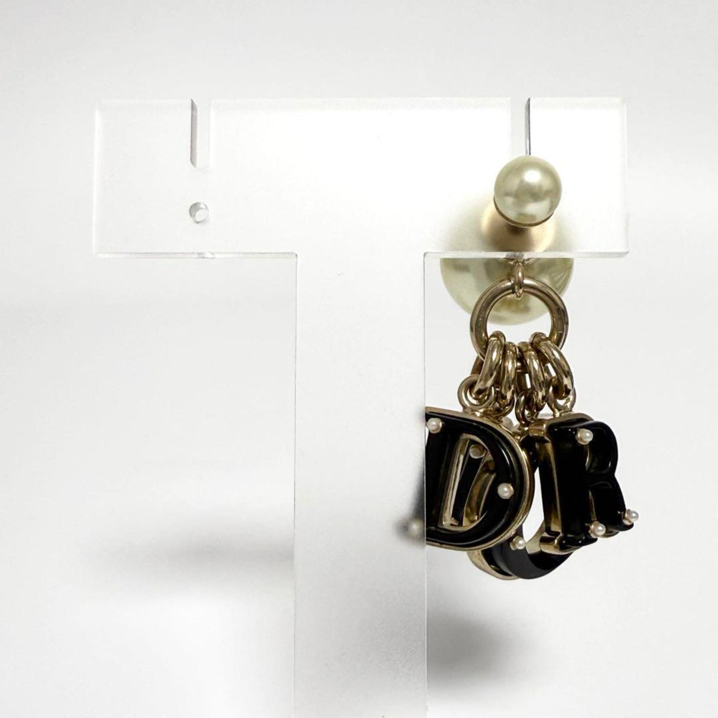 Christian Dior Dior Women's Tribal Single Earring Black