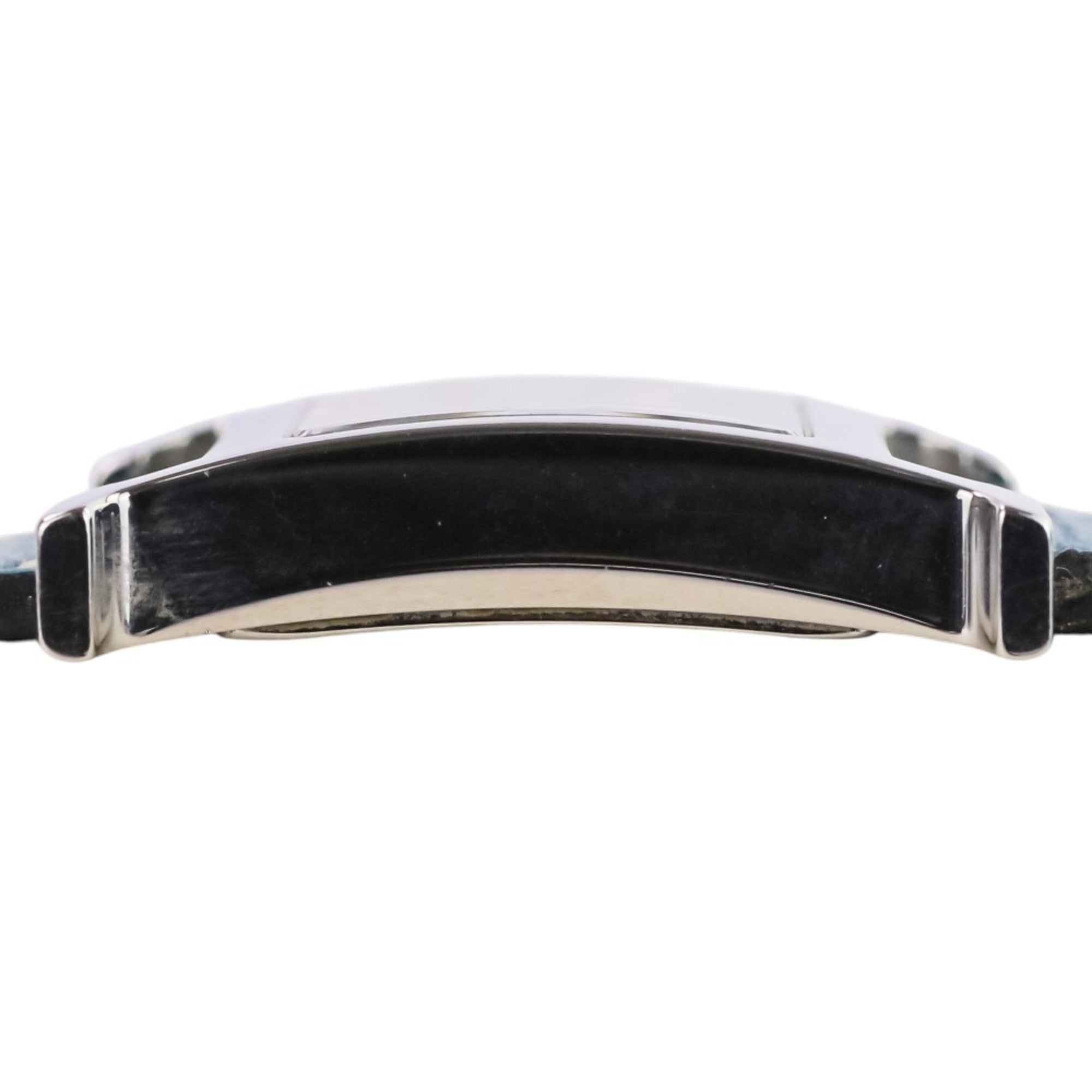 HERMES H-Watch HH1.210 White Dial Blue Silver Color Women's Watch — Very Good