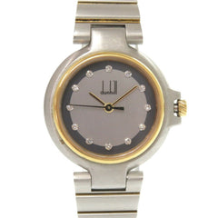 Dunhill Millennium 12P Diamond SS Grey Quartz Watch 0028Dunhill — Good