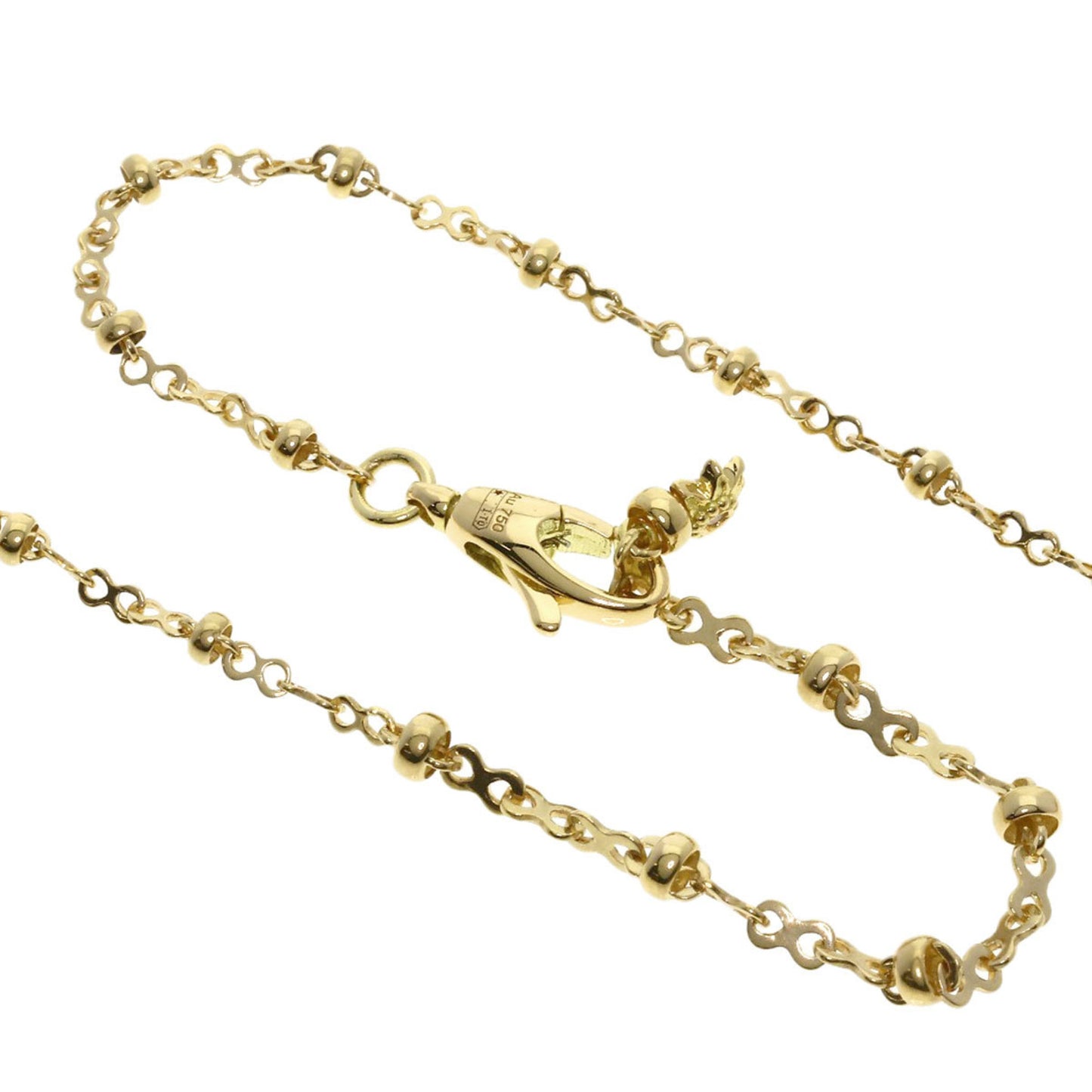 Gucci GG Flora Diamond Necklace in 18K Yellow Gold for Women
