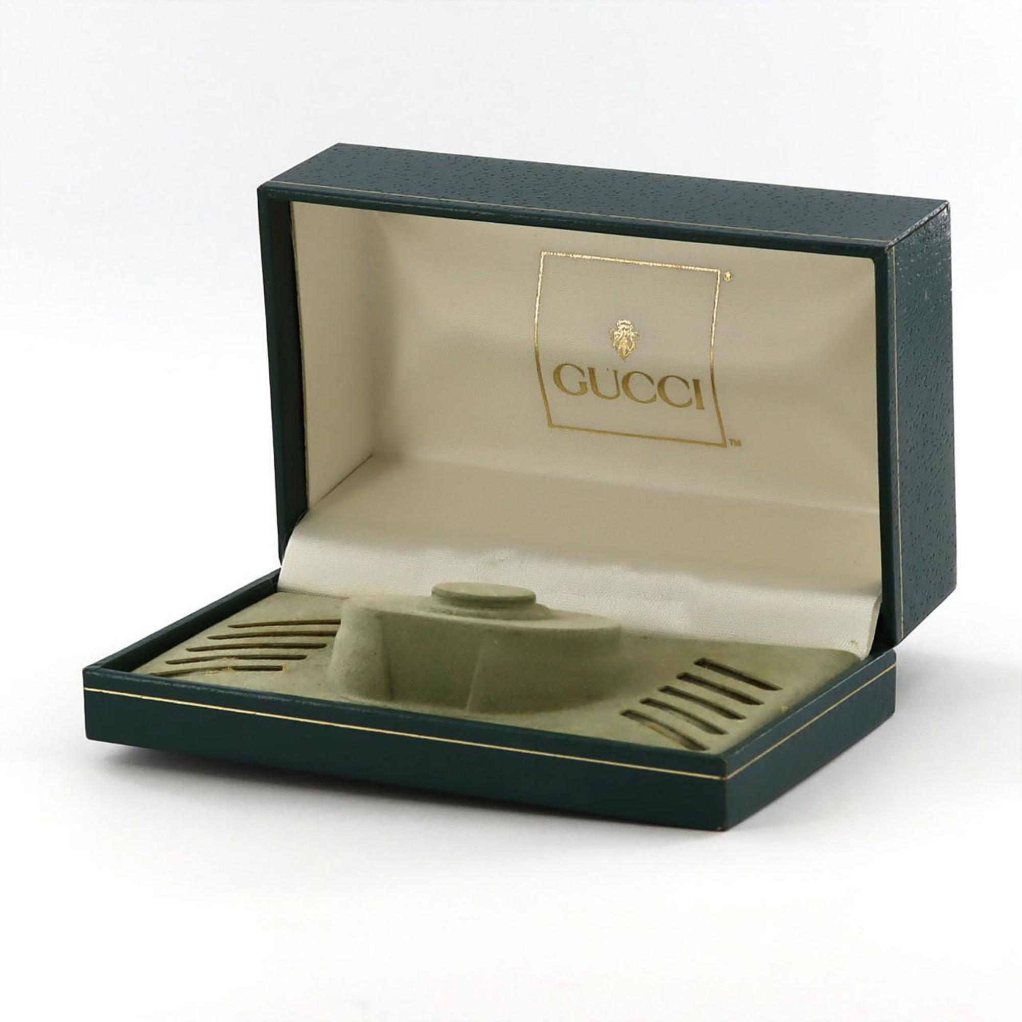 Gucci Change Ring GP M size 11 12 watch quartz — Very Good