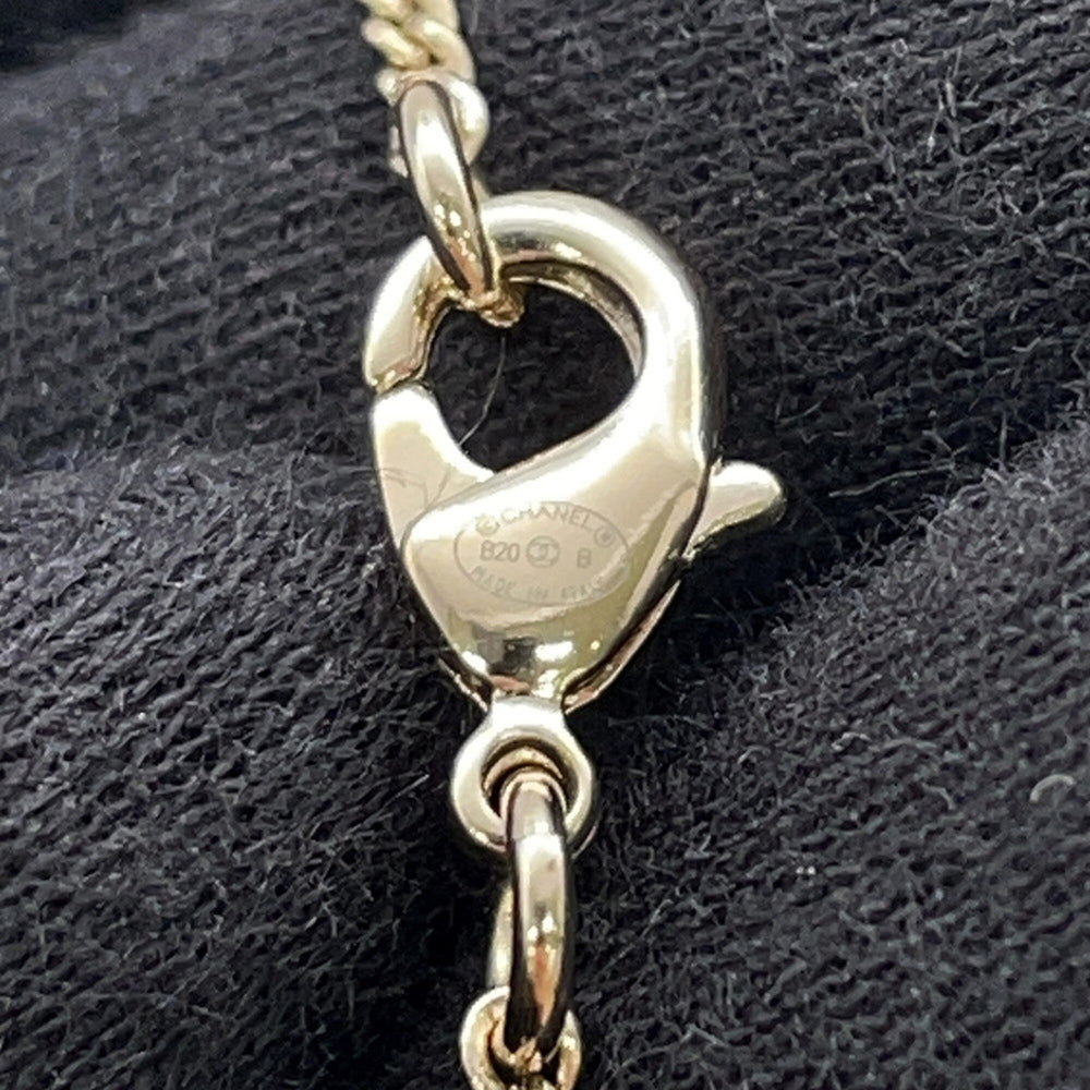 Chanel necklace, birdcage design, Coco Mark rhinestone, B20 B. CHANEL — Like New