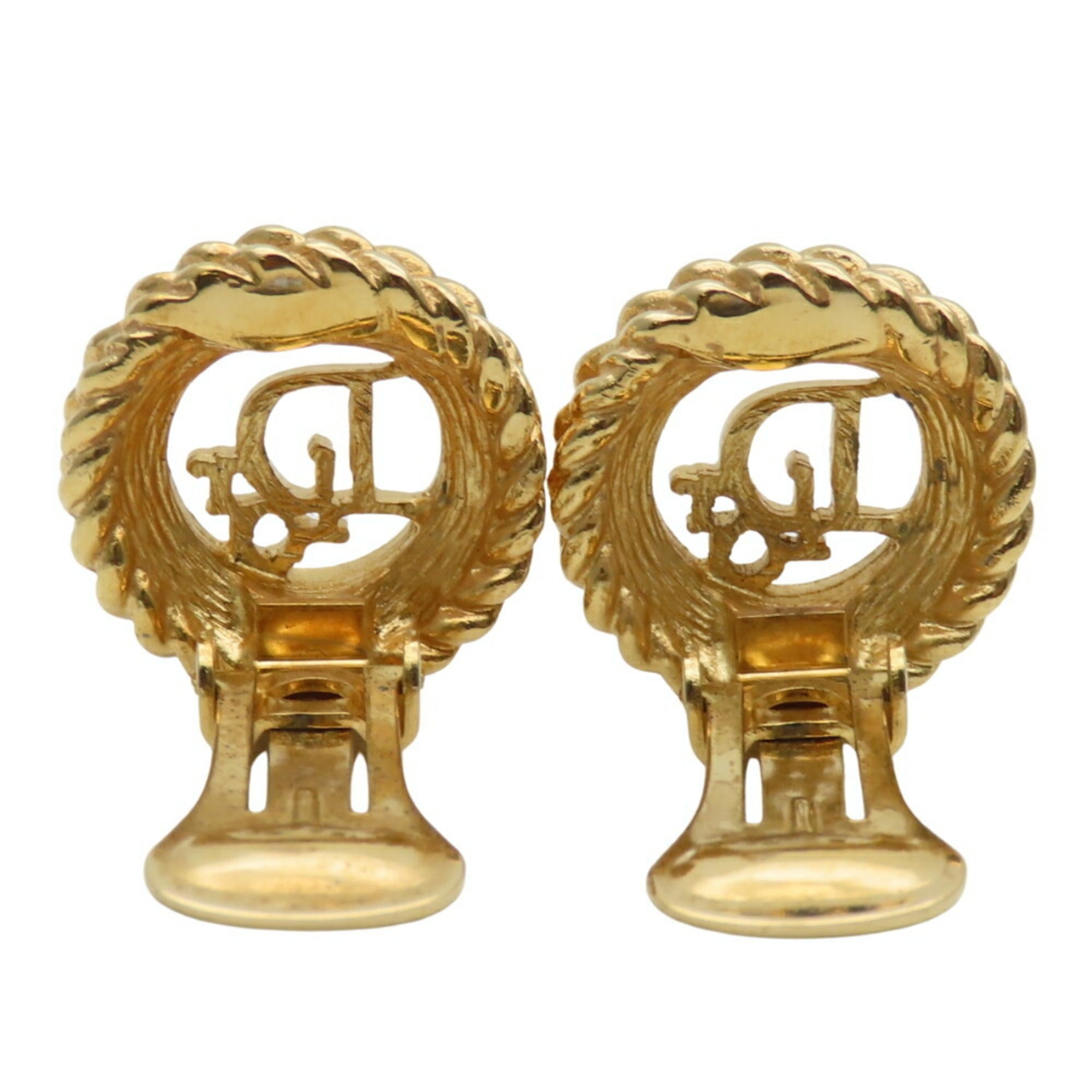 Christian Dior Metal GP Earrings for Women