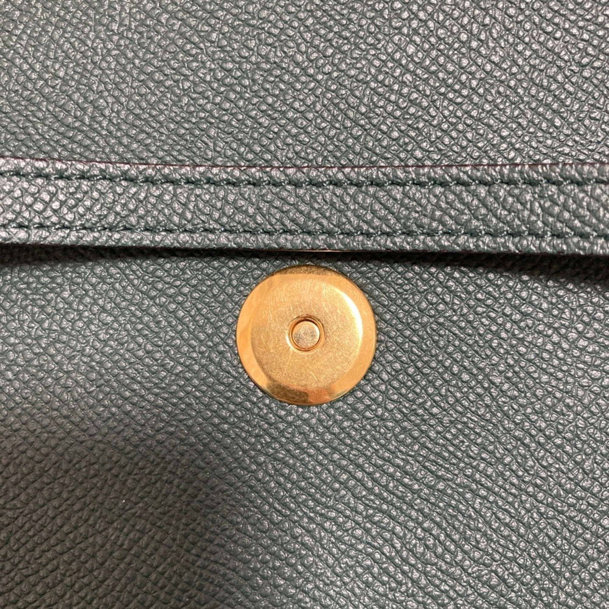 CELINE Nano Belt Bag, 2-Way Shoulder Bag/Handbag, Green, Women's — Like New