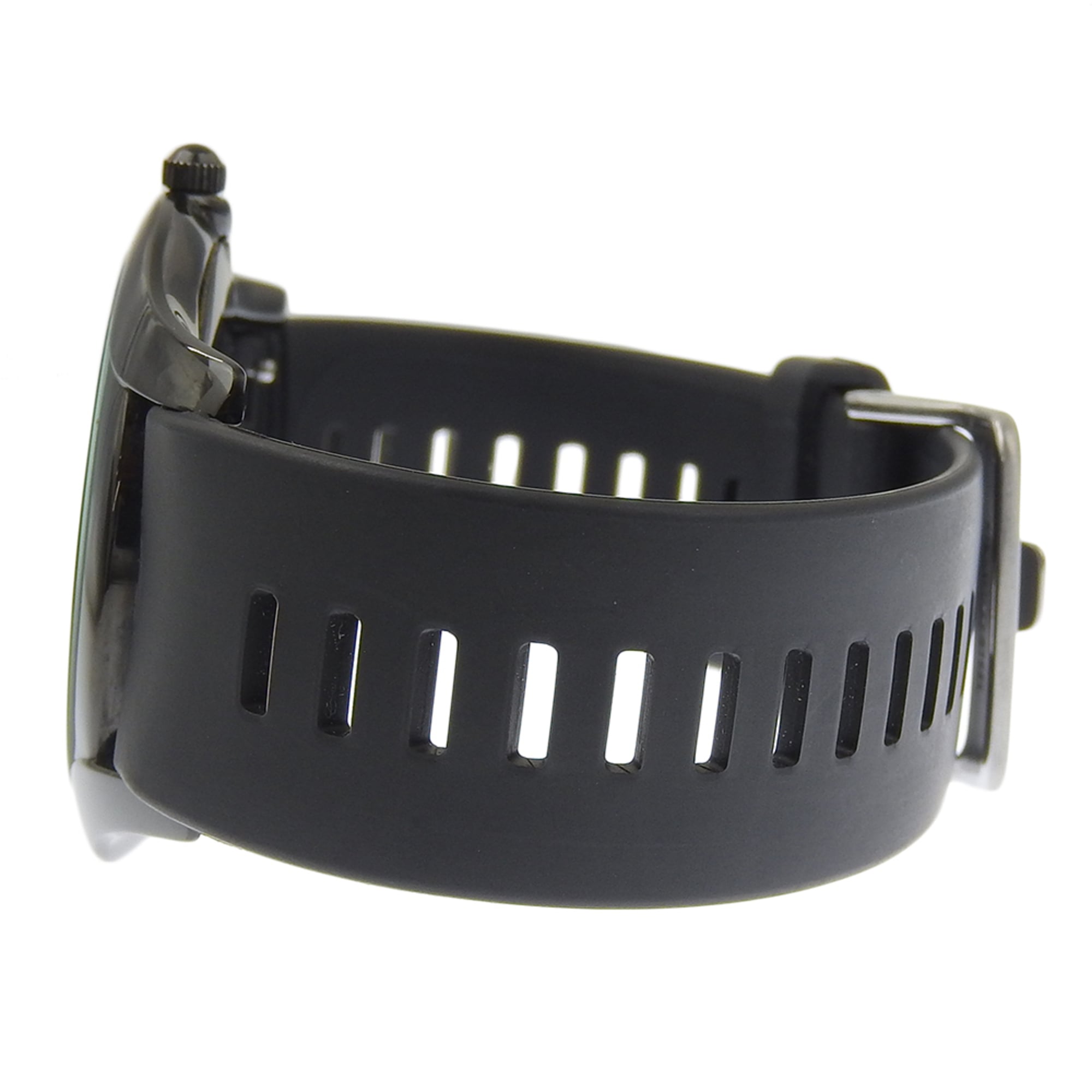 Emporio Armani AR-2059 Men's Watch, Stainless Steel x Rubber, Quartz, Analog, Black Dial — Good