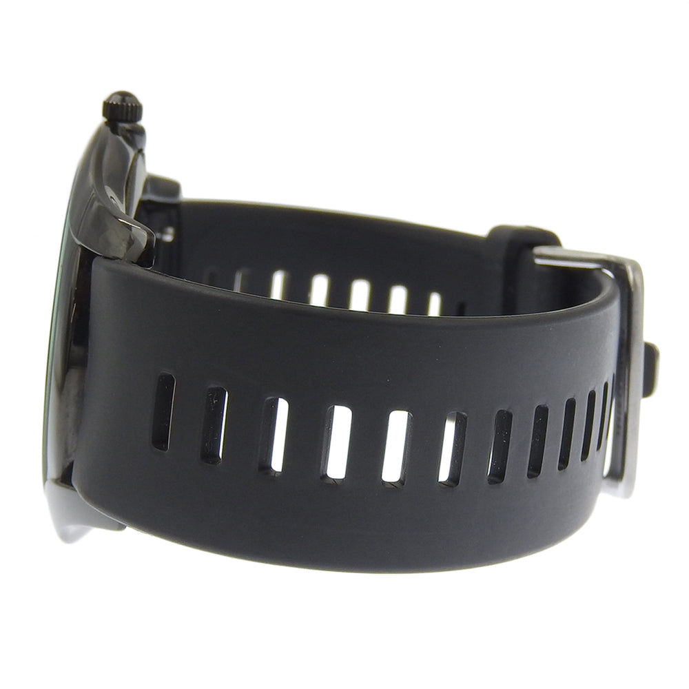 Emporio Armani AR-2059 Men's Watch, Stainless Steel x Rubber, Quartz, Analog, Black Dial — Good