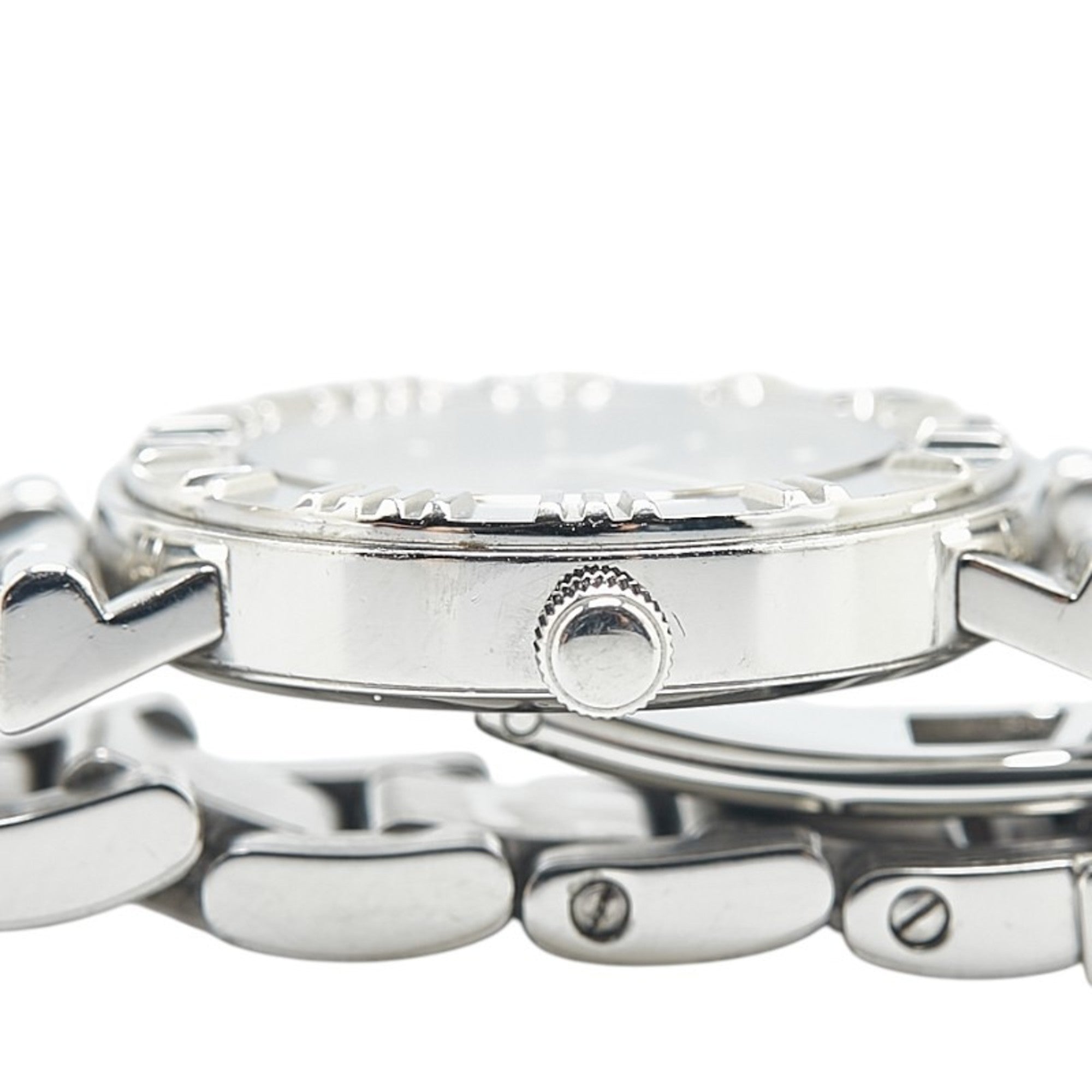 Tiffany Atlas Watch, Quartz, Black Dial, Stainless Steel, Women's, TIFFANY&Co — Good
