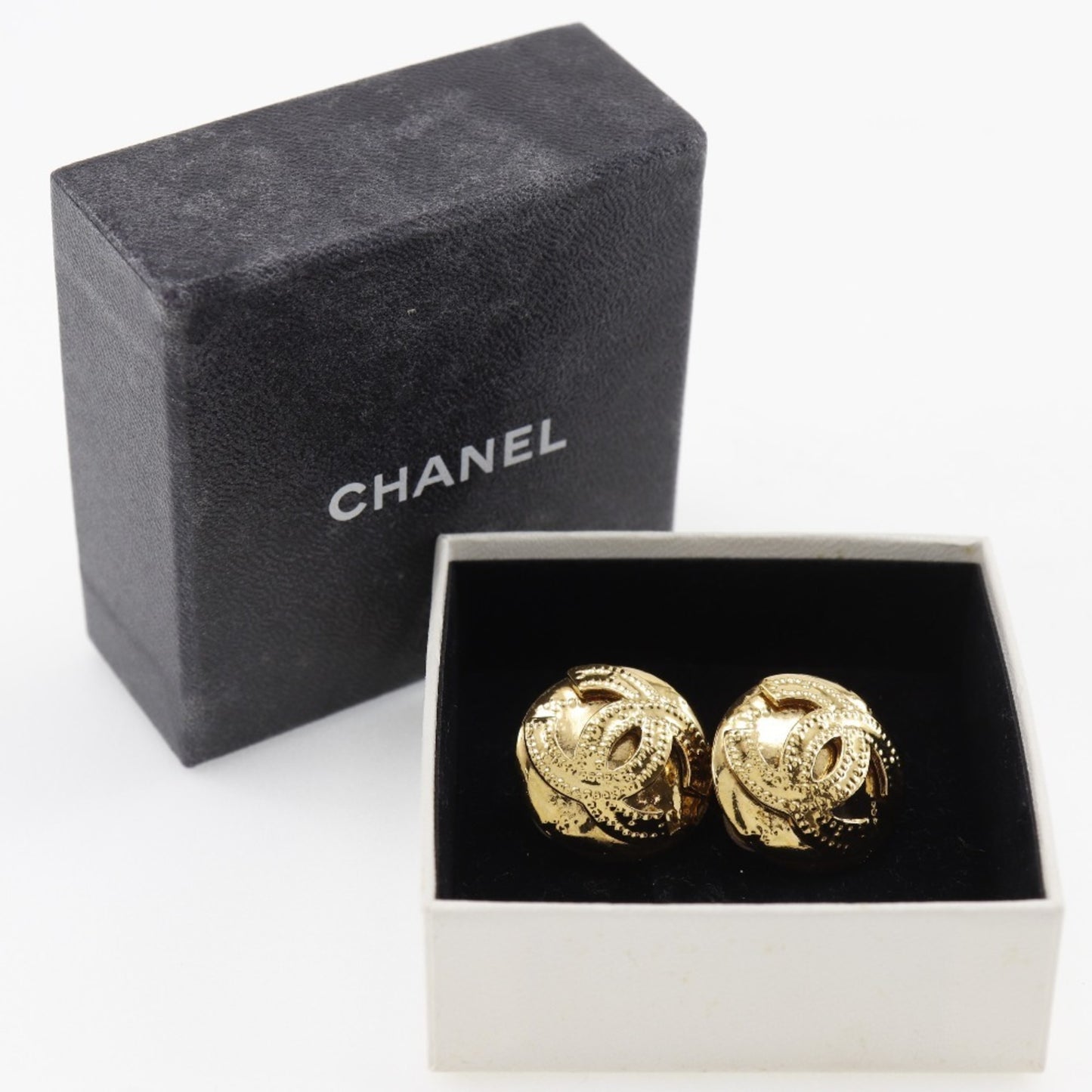CHANEL Earrings, Gold Plated, 1994, 94P, Approx. 18.8g, Women's, I131824101