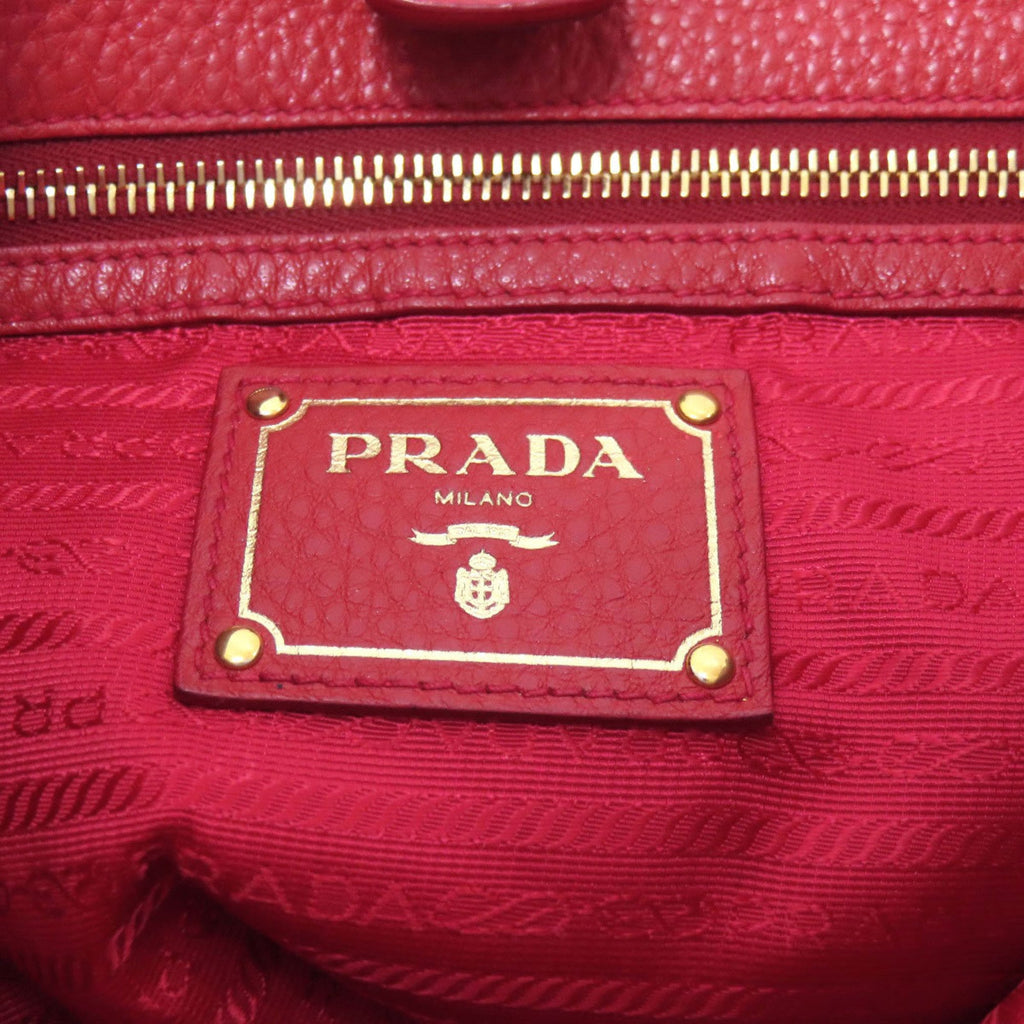 Prada One-Shoulder Shoulder Bag Calfskin Women's