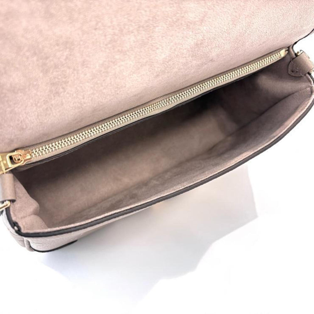 Louis Vuitton Diane Bicolor Empreinte M46583 Tourtrême Crème Shoulder Bag — Like New