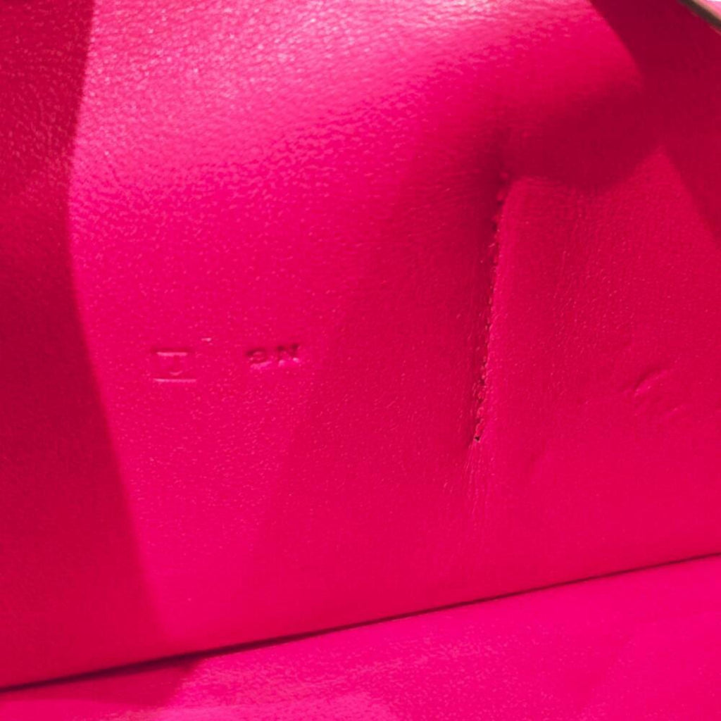 HERMES Dogon Duo GM Dobris Pink Long Wallet, Leather, Wallet & Coin Case, Women's Men's