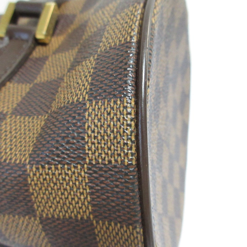 LOUIS VUITTON Louis Vuitton Damier Ebene Papillon PM Handbag N51304 Brown Women's — Like New
