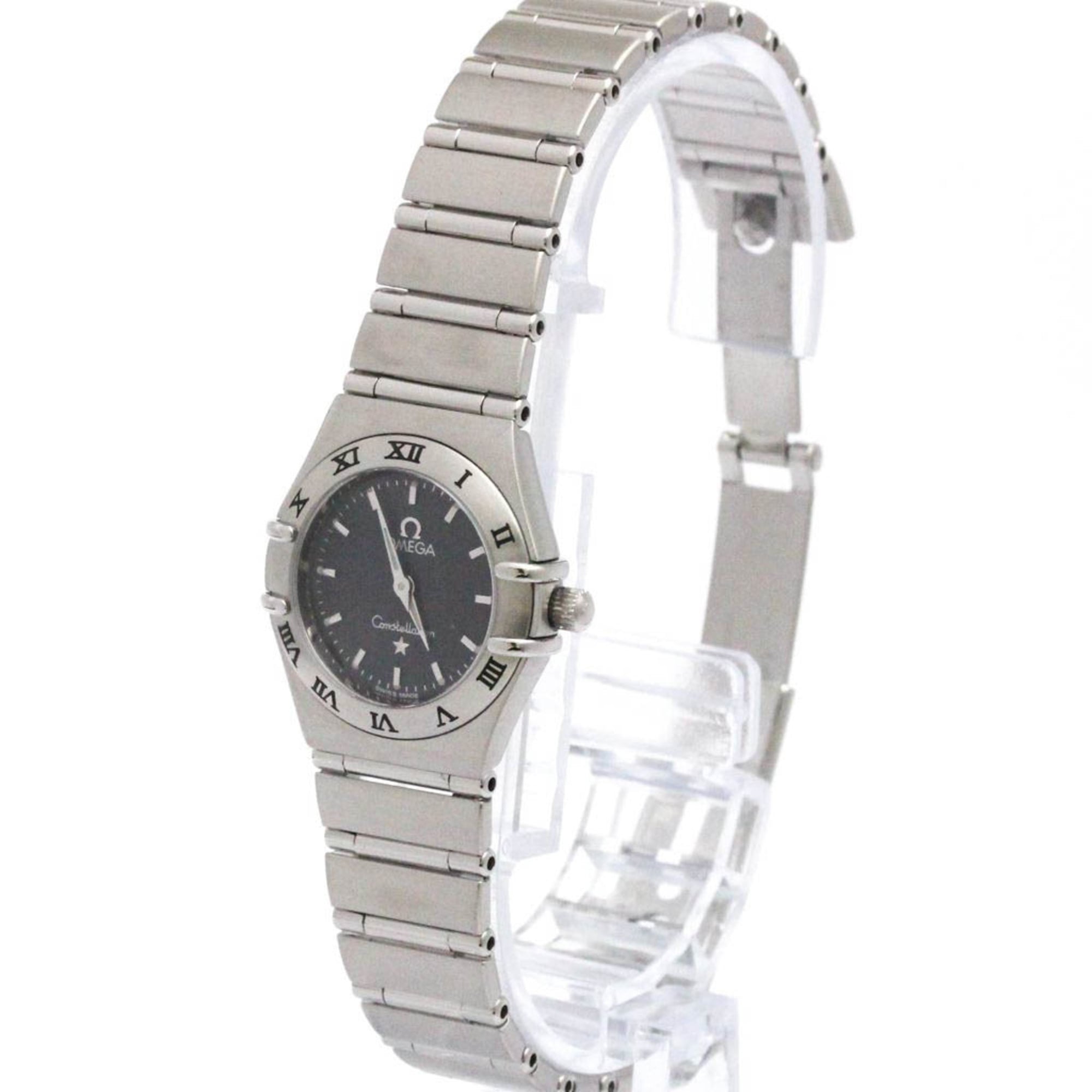 OMEGA Constellation Steel Quartz Ladies Watch 1562.40 Polished — Very Good