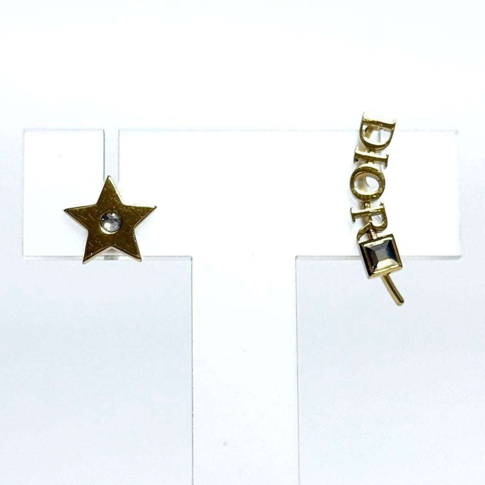 Christian Dior Dior Asymmetric Revolution Earrings Star — Like New