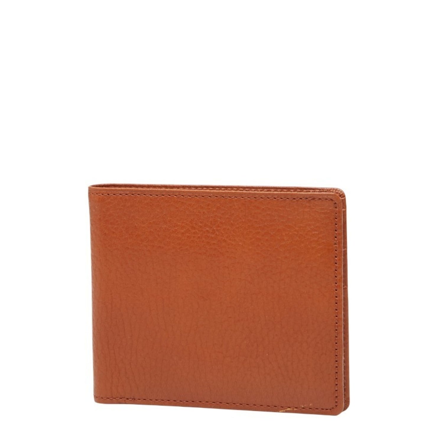 Burberry Nova Check Logo Bifold Wallet Brown Leather Women's BURBERRY