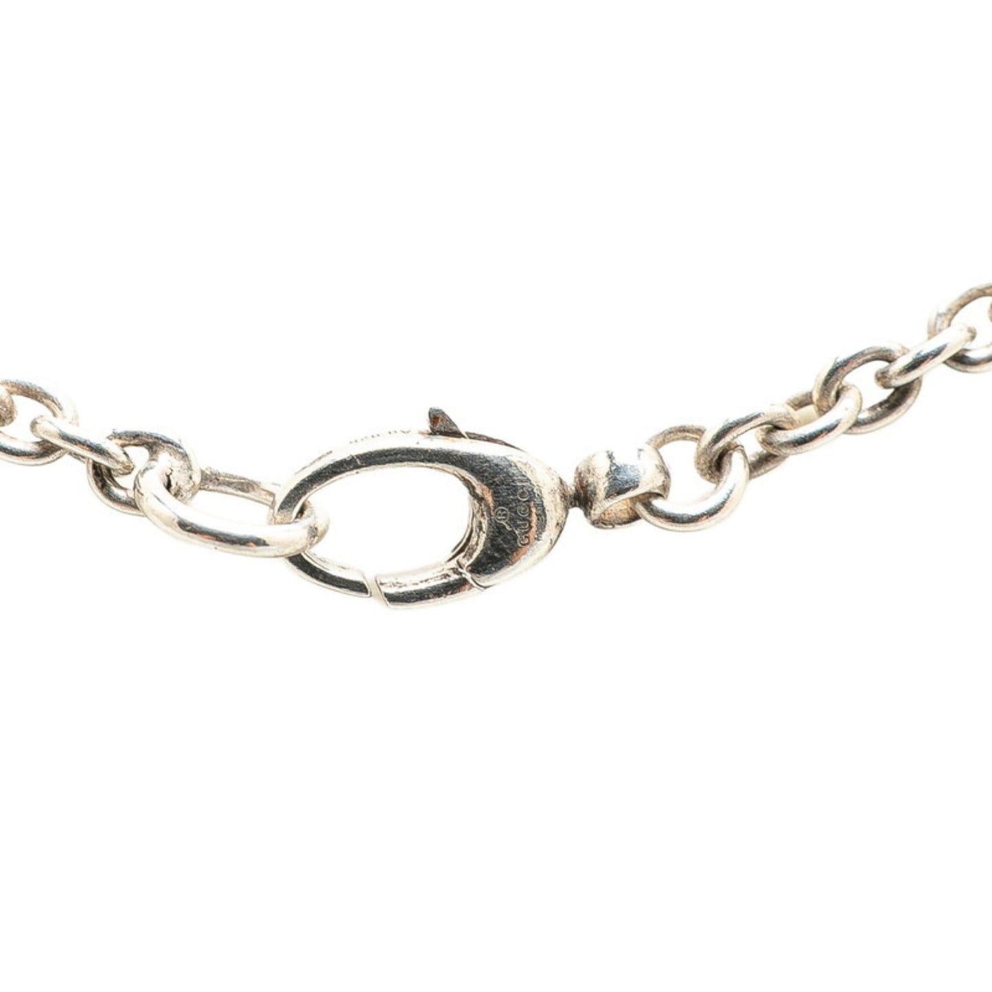 Gucci Interlocking G Necklace SV925 Silver Women's GUCCI