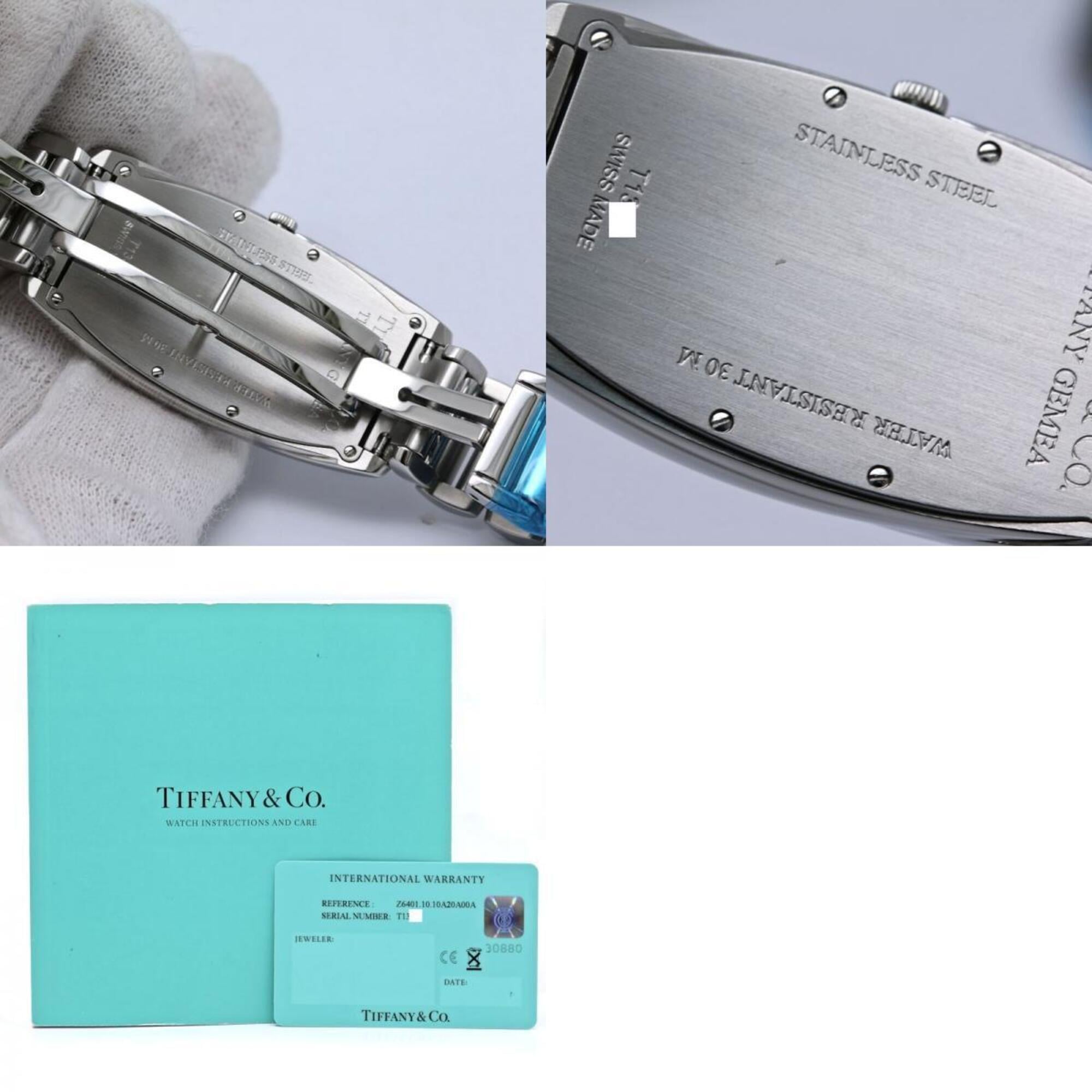 TIFFANY&Co. Tiffany Gemea Z6401.10.10A20A00A Women's Watch SS 40563 — Very Good