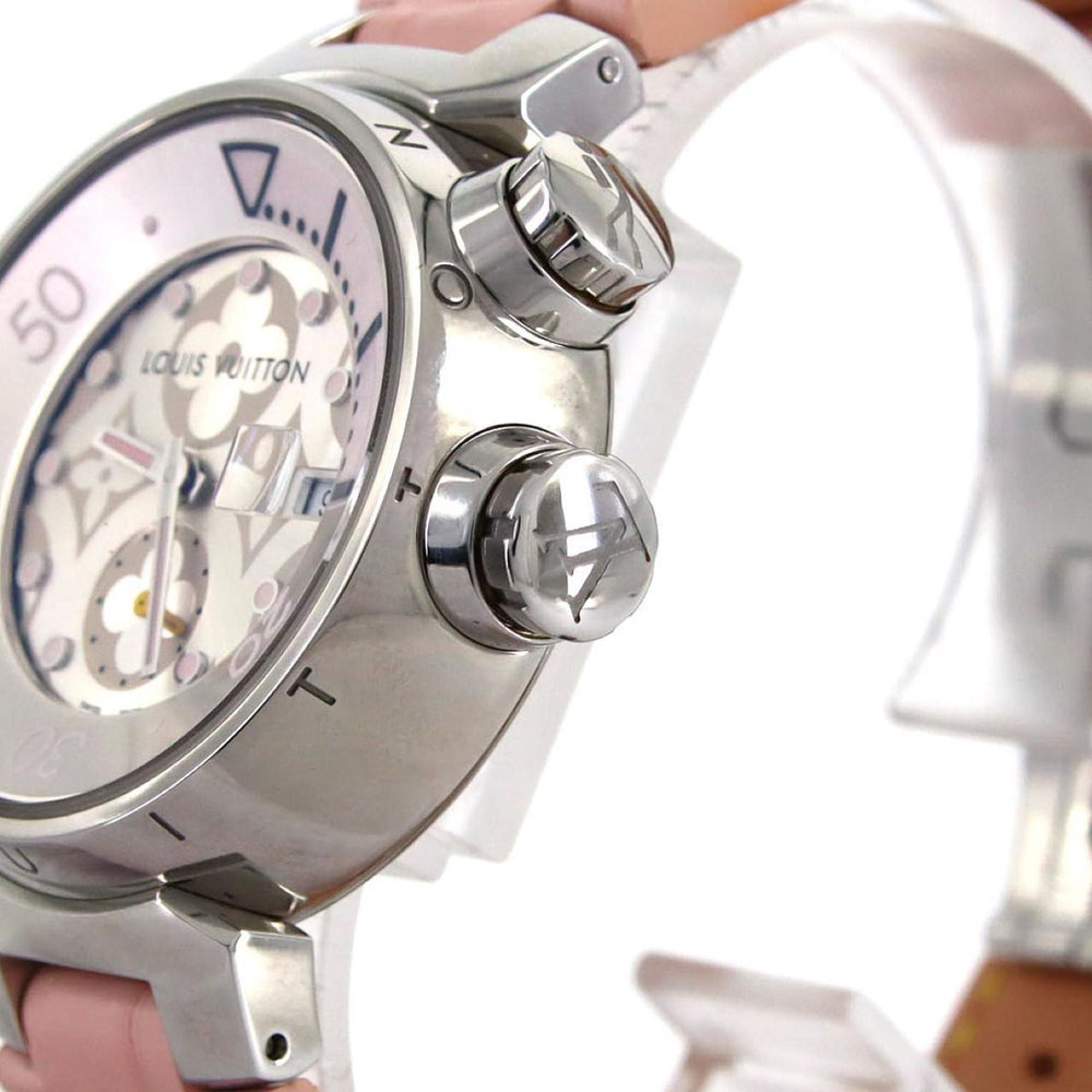 Louis Vuitton Tambour Diving Q131M Stainless Steel Quartz Watch — Very Good