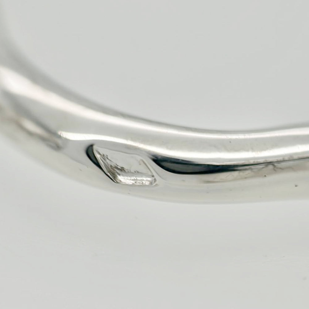 Chanel Camellia 1P Diamond Ring, Size #49, 18KWG (White Gold), 1.9g, Women's Ring — Like New