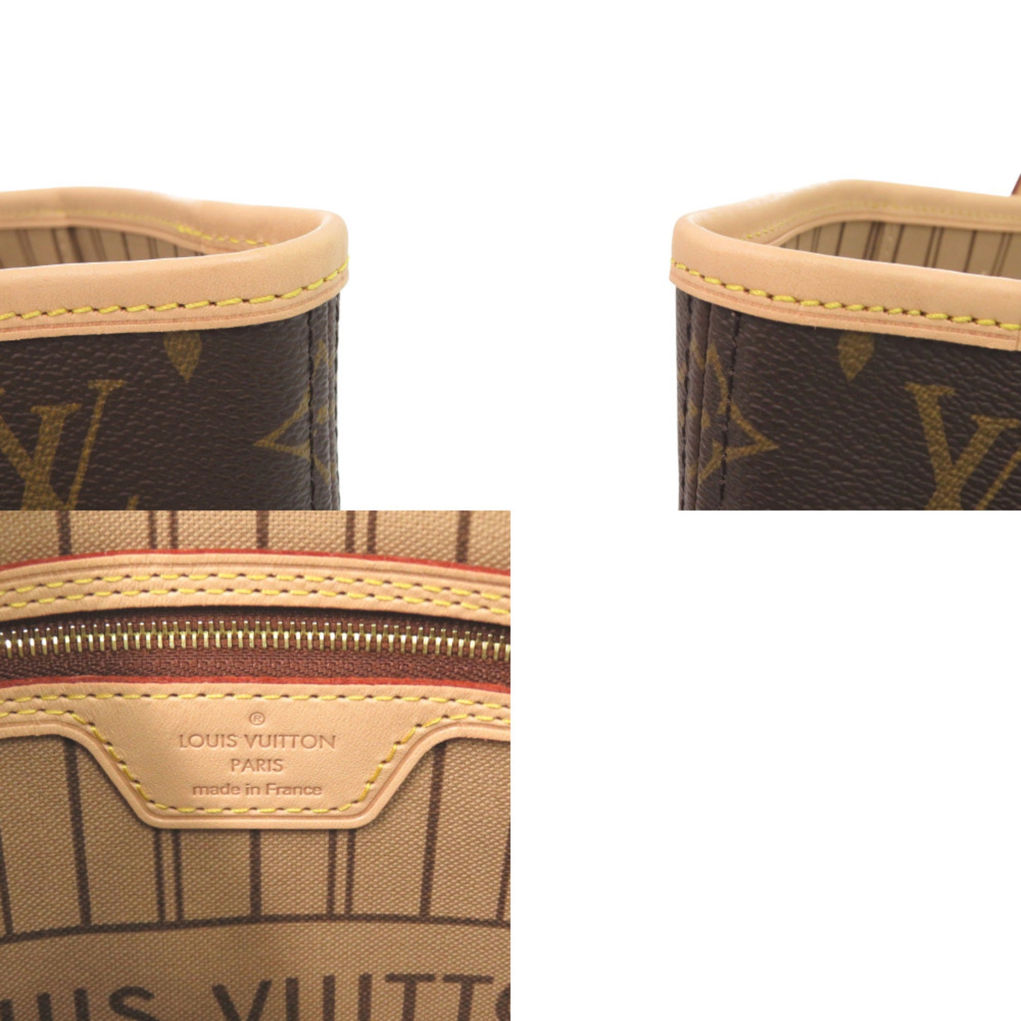 Unused Louis Vuitton Neverfull MM Monogram Rose Beige Tote Bag M46975 LV 0473LOUIS VUITTON — New - Store Return